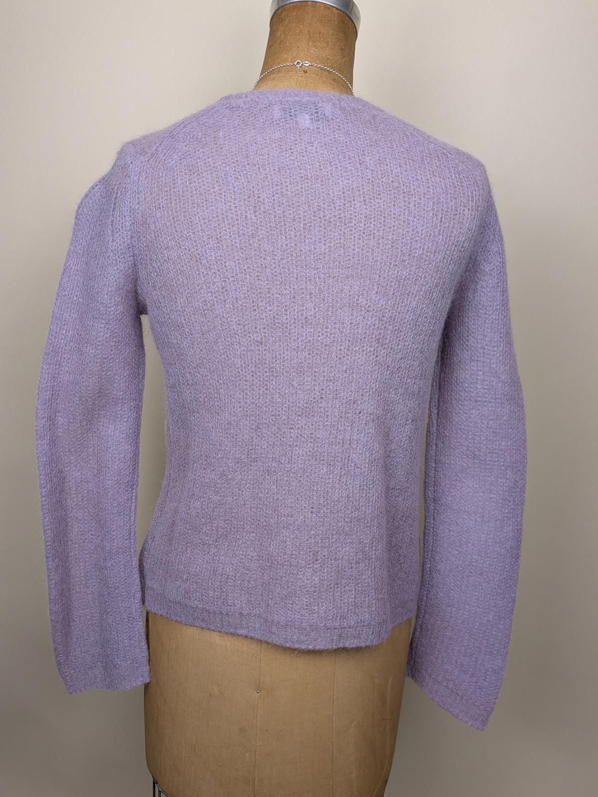 Vince vince lilac wool alpaca mohair sweater Size S / US 4 / IT 40 - 3 Thumbnail