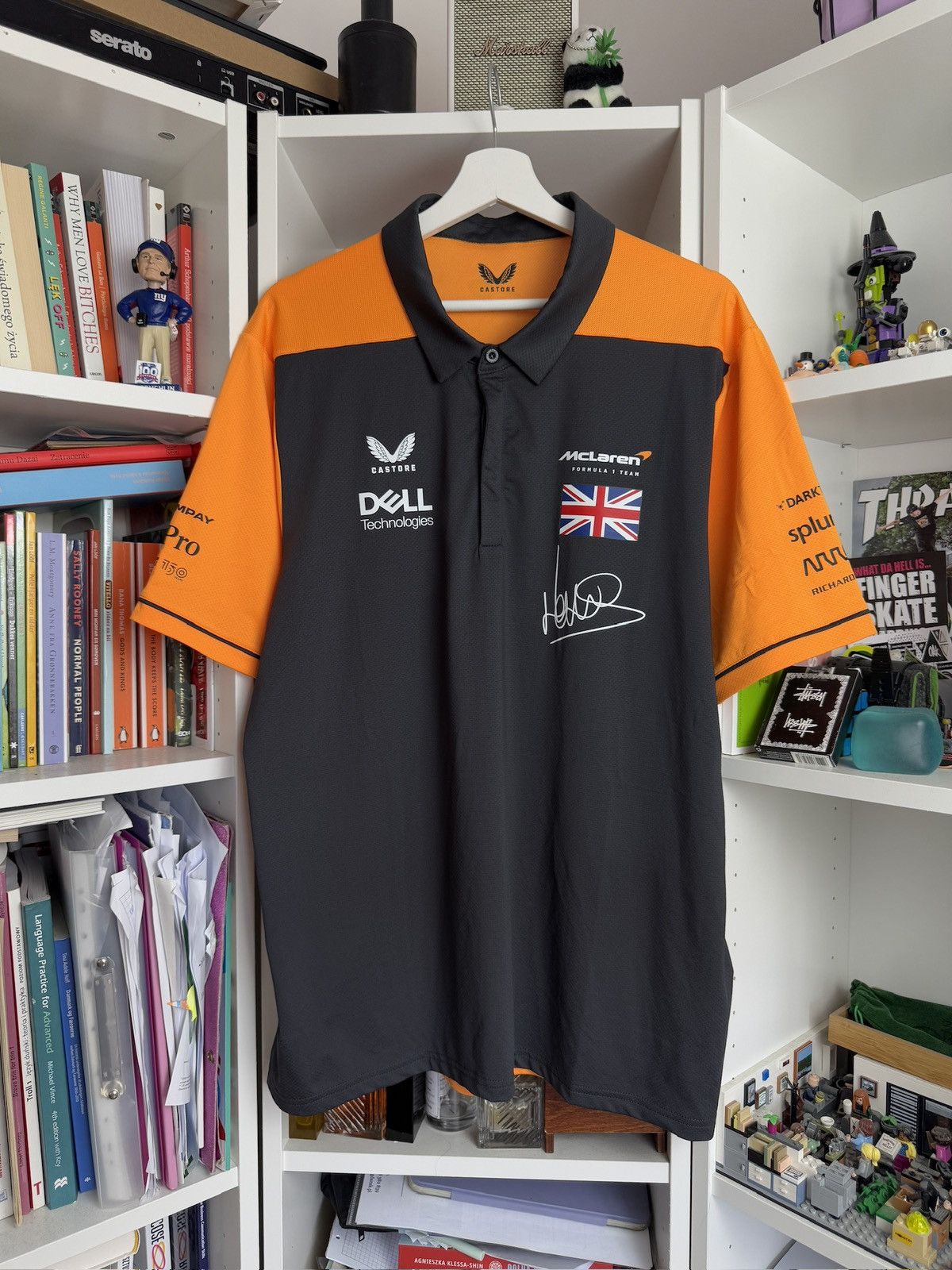 Castore × Malcolm McLaren McLareen racing polo t-shirt castore nascar Ferrari race Size US XXL / EU 58 / 5 - 1 Thumbnail