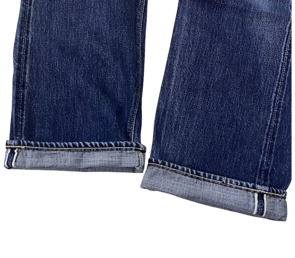 Full Count & Co. Vintage Full count selvedge distressed pants Size US 32 / EU 48 - 7 Thumbnail