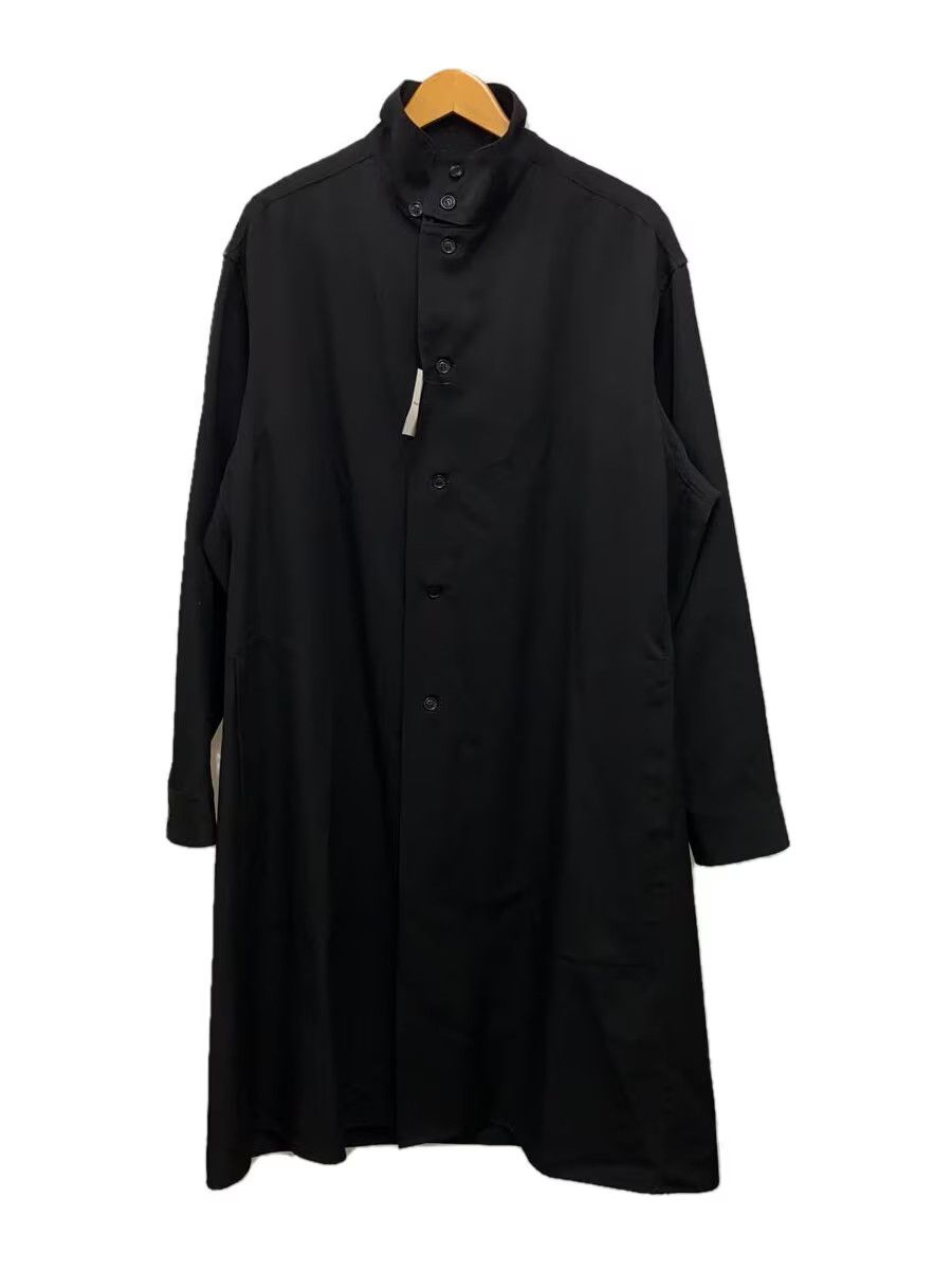 Yohji Yamamoto POUR HOMME stand collar wool shirts HY-B33-100 Size US L / EU 52-54 / 3 - 1 Thumbnail