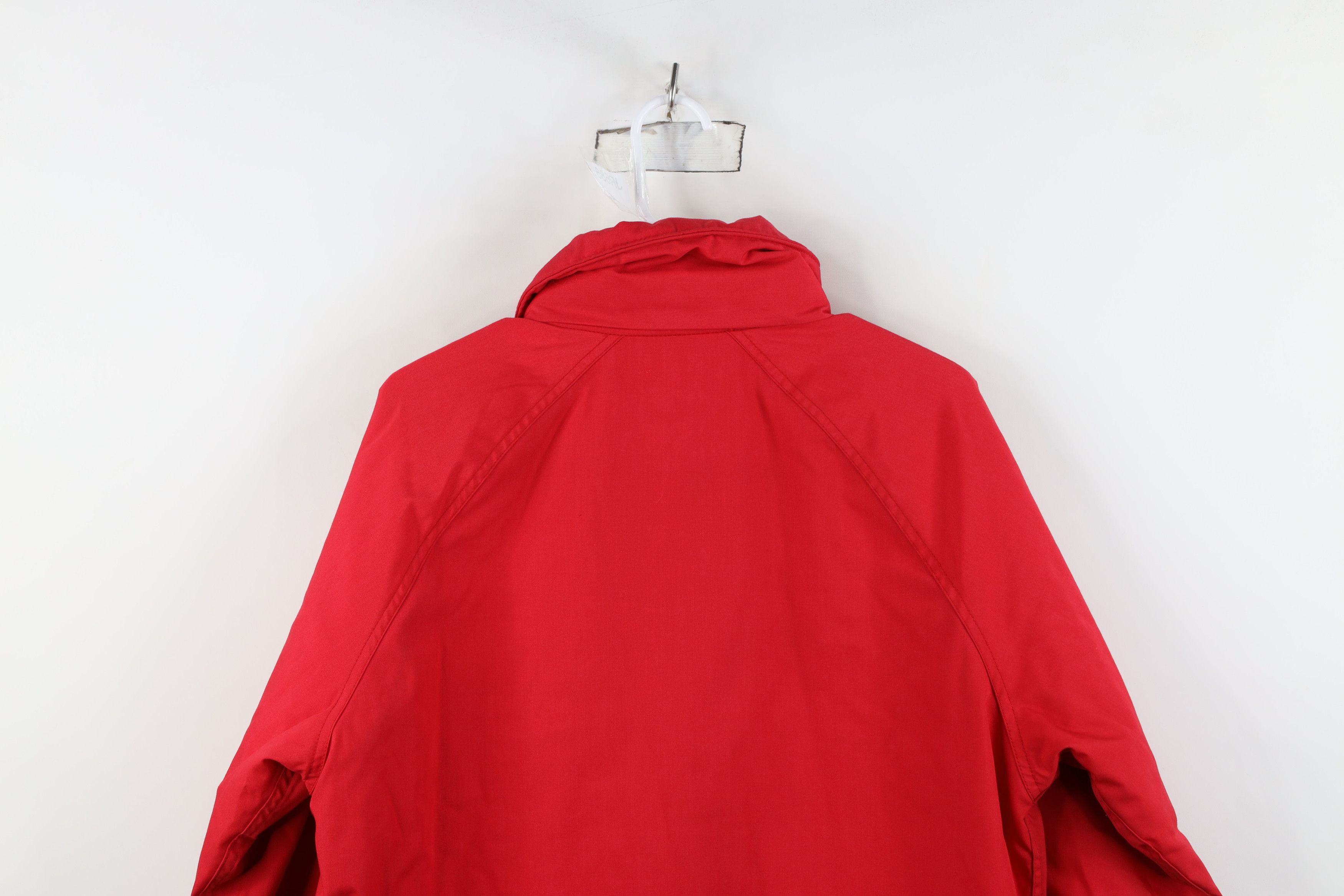 Woolrich Woolen Mills Vintage 90s Woolrich Distressed Quilted Parka Jacket Red USA Size L / US 10 / IT 46 - 15 Thumbnail