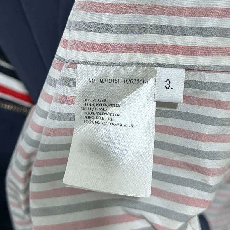 Thom Browne Thom Browne Windbreaker jacket 2505-Nextarrow Size US L / EU 52-54 / 3 - 5 Thumbnail