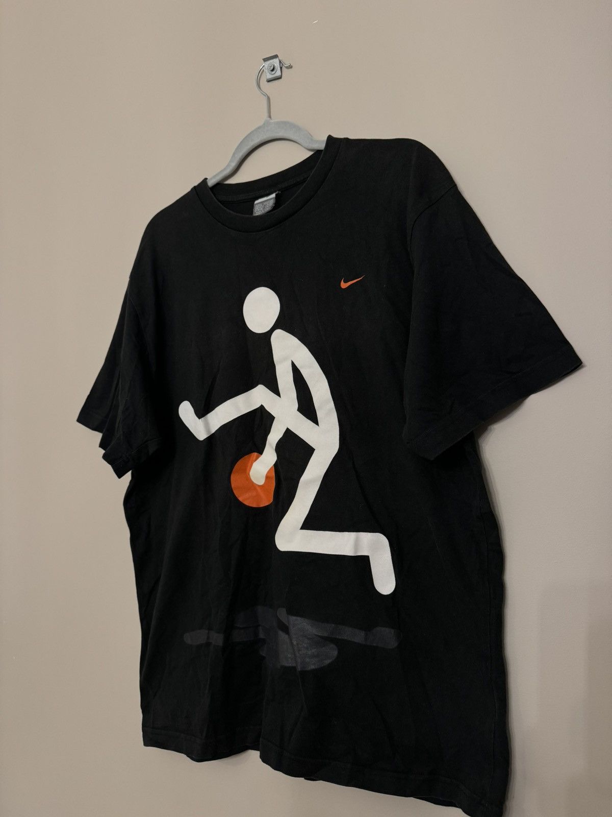 Nike × Vintage Nike Basketball vintage t shirt 90s 00s NBA rare y2k Size US XL / EU 56 / 4 - 2 Thumbnail