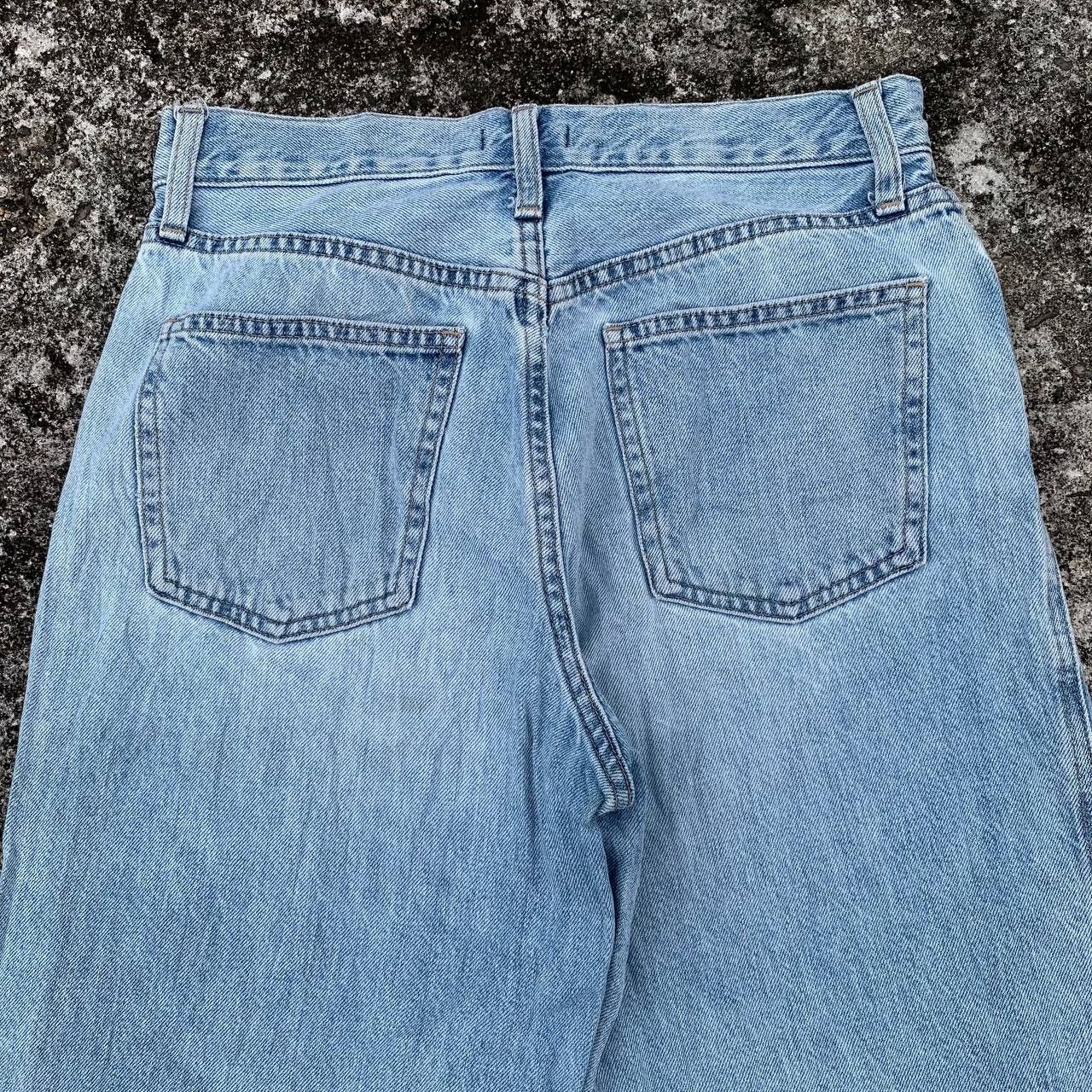 Uniqlo Women Uniqlo Wide Straight Jeans Fabric By Kaihara Size 29" - 5 Thumbnail