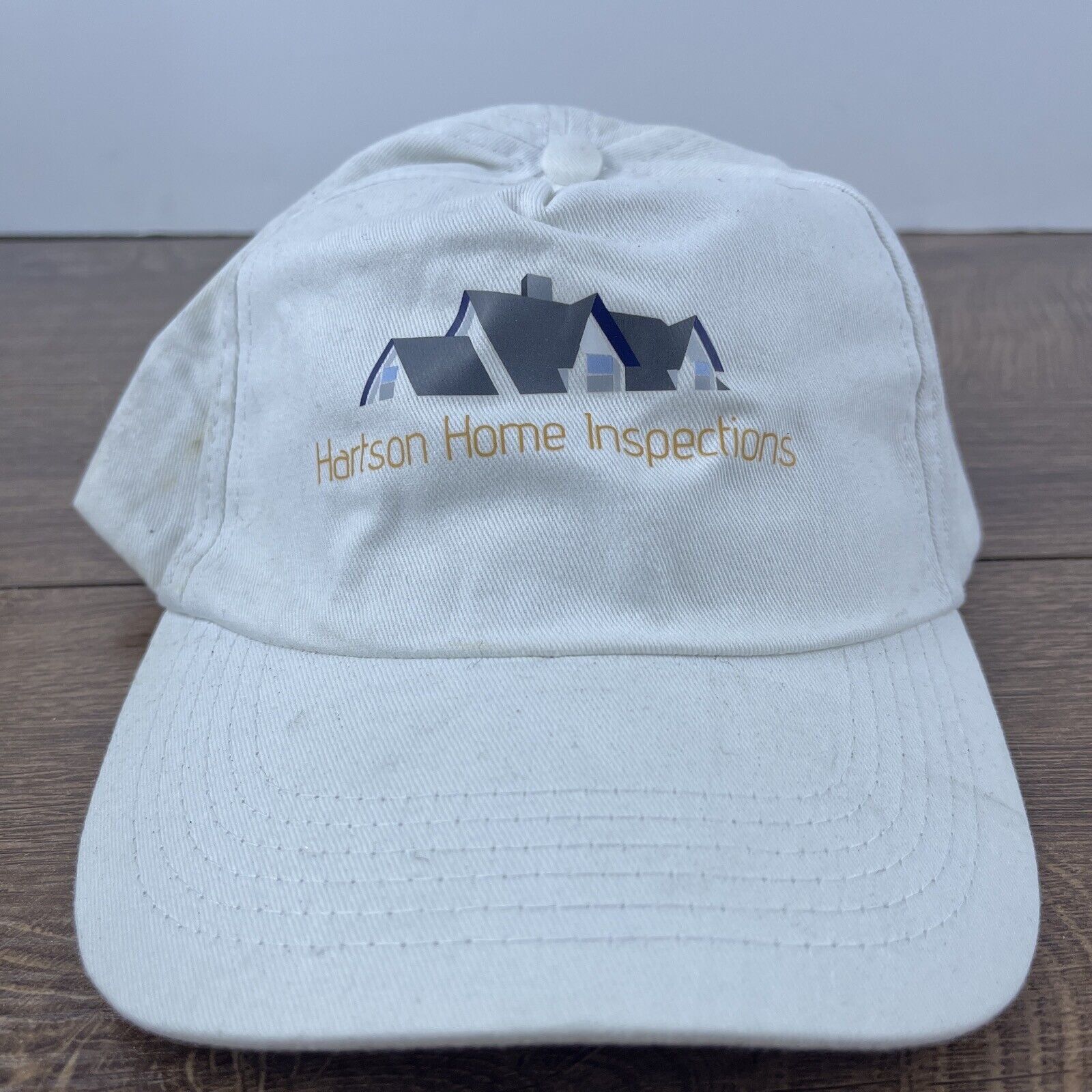 Other Hartson Home Inspections Hat White Hat Adjustable Adult Size Size ONE SIZE - 1 Thumbnail