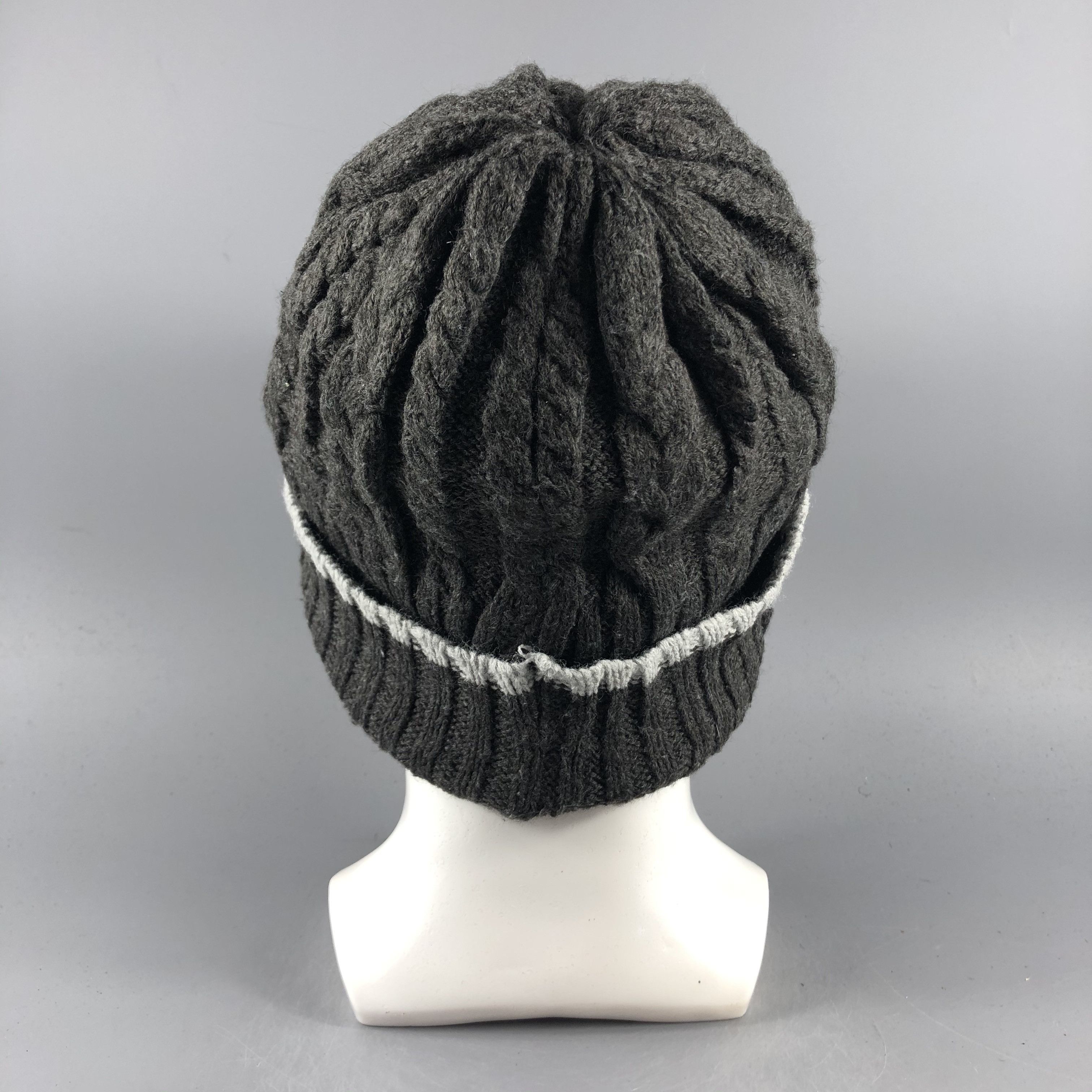 Vintage Thinsulate Cable Knit Bucket Hat Snow Hat Snow Cap -D200 Size ONE SIZE - 2 Thumbnail
