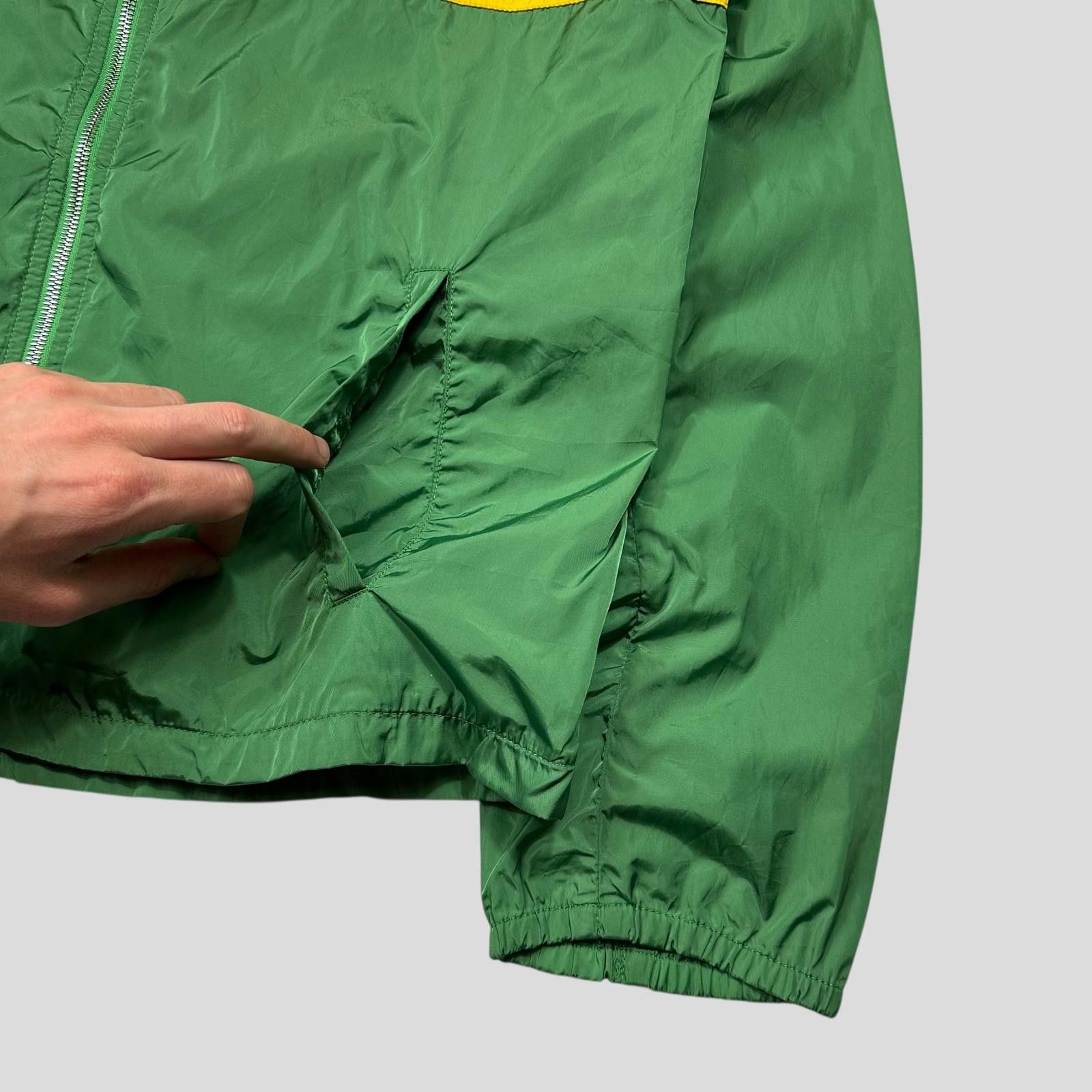 Prada Prada Milano SS00 Green Nylon Panelled Windbreaker Jacket L Size US L / EU 52-54 / 3 - 3 Thumbnail