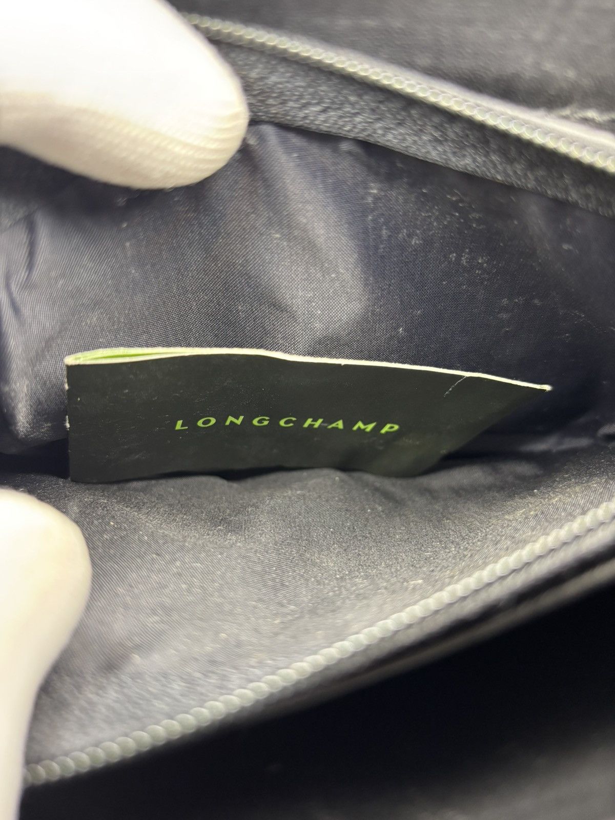 Longchamp (Rare) Longchamp Leather 2 Way W/Lock Key and Green Card Size ONE SIZE - 15 Thumbnail