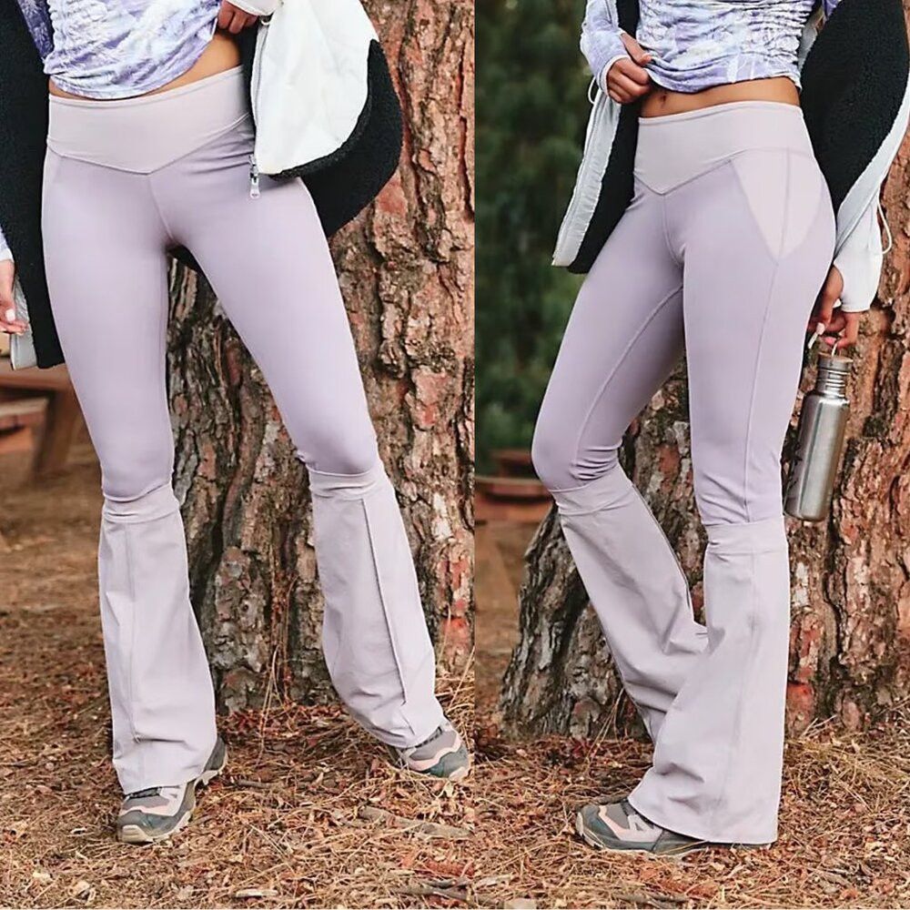 Free People NWT New $168 Free People Alpine Hike Flares Pants SIze L Size 34" / US 12 / IT 48 - 2 Thumbnail