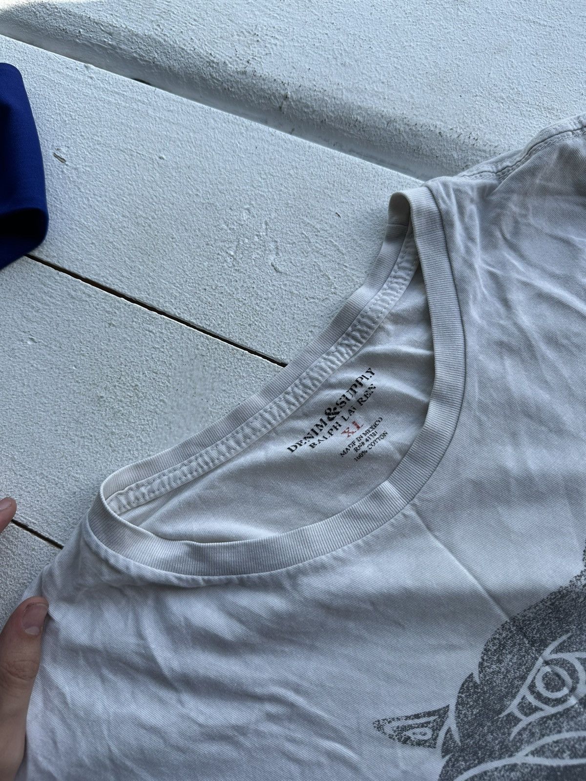 Vintage 🚨TIGER RALPH LAUREN DENIM & SUPPLY NATIVE USA TANK TOP Size US XL / EU 56 / 4 - 3 Thumbnail