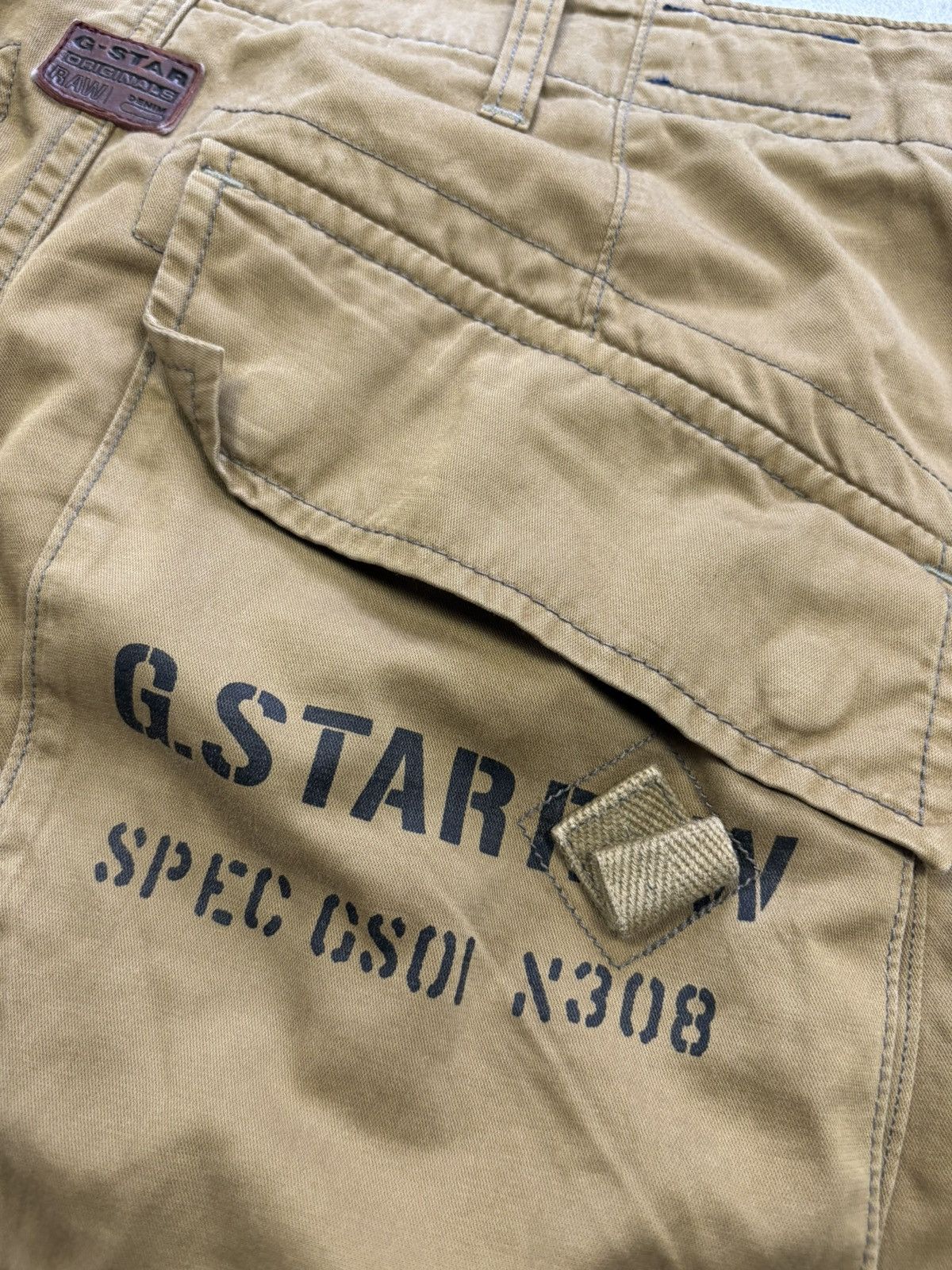G-Star G-Star RAW Aero Rovic Loose Cargo Pants Brown 32x32 Military Size US 32 / EU 48 - 8 Thumbnail