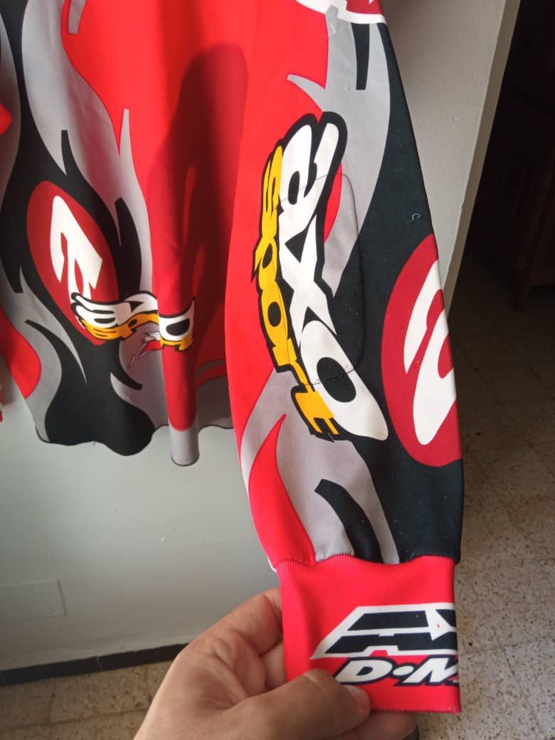 Gear for Sports Vintage 90s AXO Sport Jersey Dye MAX AMA PRO Motocross 1995 Size US L / EU 52-54 / 3 - 6 Thumbnail