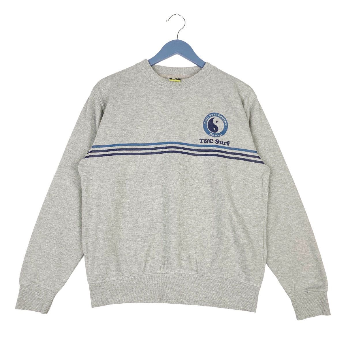 Vintage Vintage Town & Country Surf Design Printed Crewneck Size US M / EU 48-50 / 2 - 5 Thumbnail