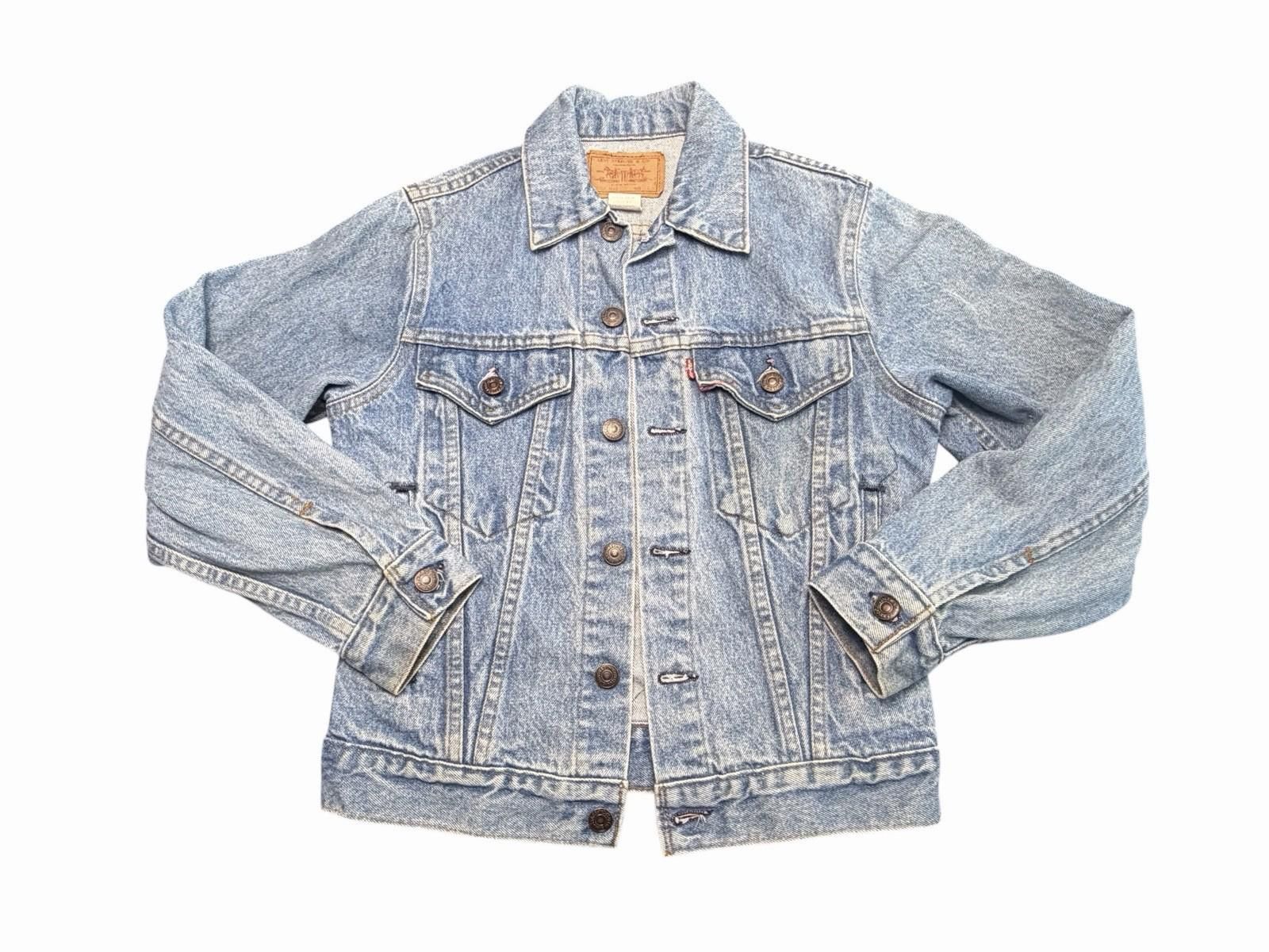 Levi's Vintage 80s 90s Levi’s 70506 Youth Size 14 Denim Jacket USA Size US S / EU 44-46 / 1 - 1 Thumbnail