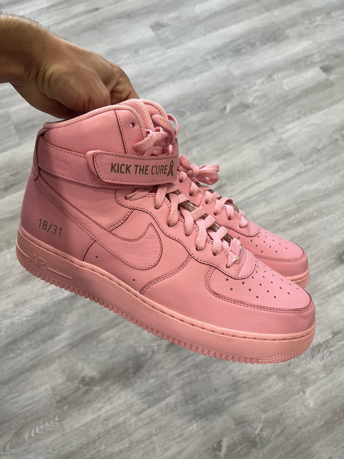 Nike X Sneaker Room Air Force High Breast Cancer Awareness