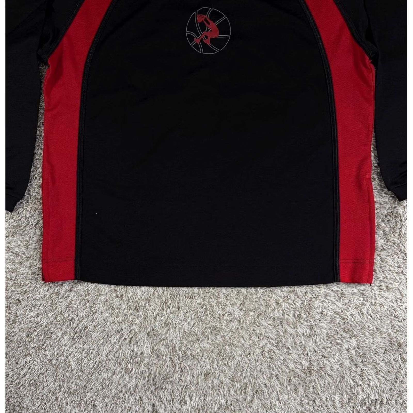 Vintage VINTAGE Shaquille O'neal Pullover Sweatshirt Men 2XL Black Red Logo Side Zip-up Crew Neck Size US XXL / EU 58 / 5 - 3 Thumbnail