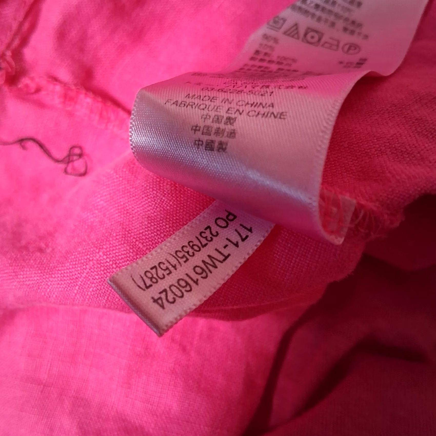 Tommy Bahama Tommy Bahama Pink Embroidered Sundress Knit Linen Trim Dress XL Womens Size XL / US 12-14 / IT 48-50 - 5 Thumbnail