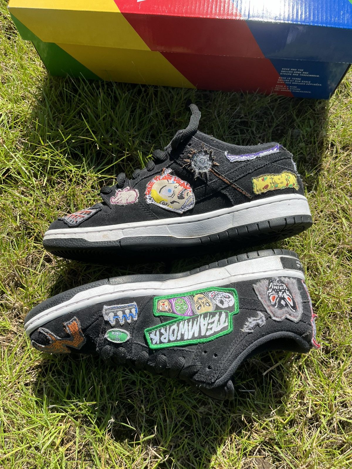 Neckface × Nike Nike dunk neckface collab very rare streetwear chunky shoe Size US 7.5 / EU 40-41 - 4 Thumbnail