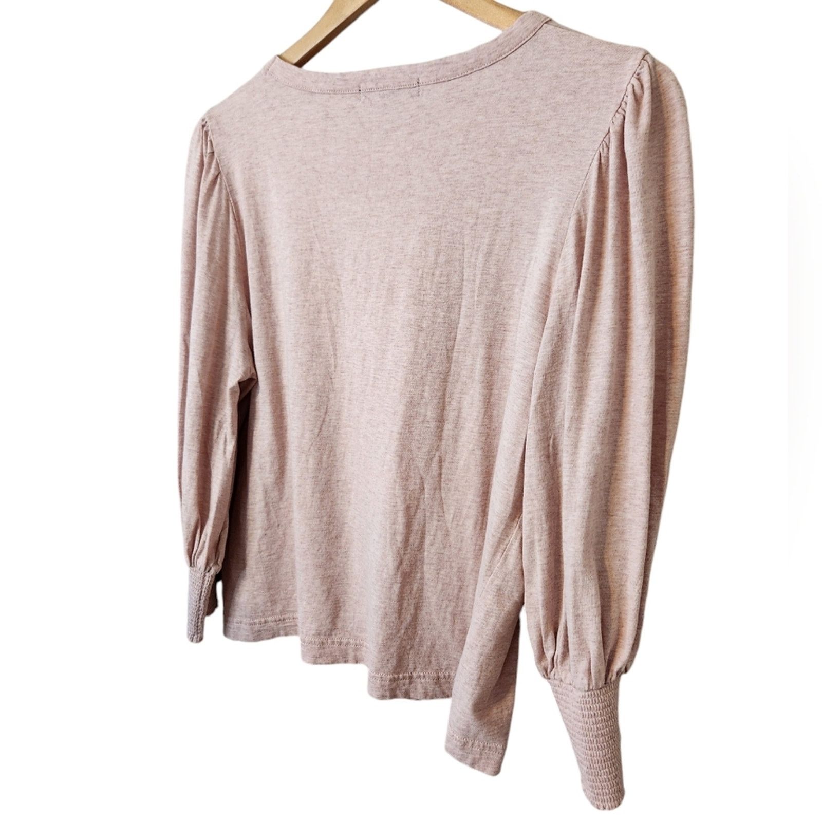 7 For All Mankind 7 For All Mankind Poof Puff Sleeve boxy top Large Size L / US 10 / IT 46 - 3 Thumbnail