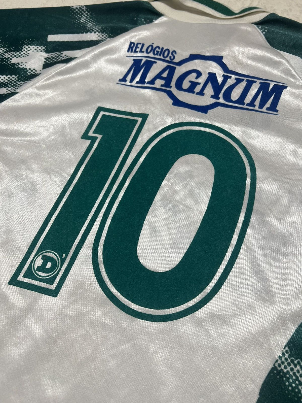 Vintage Guarani 1994 Away Dellerba Jersey Size US L / EU 52-54 / 3 - 5 Thumbnail