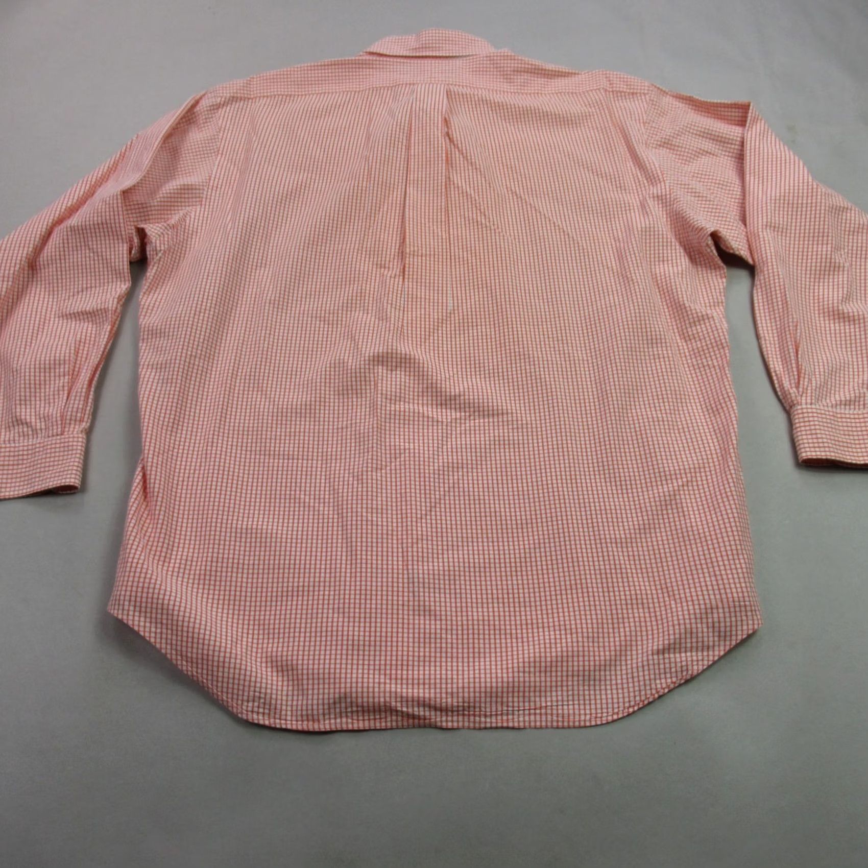 Polo Ralph Lauren Ralph Lauren Shirt Mens Large Long Sleeve Button Front Blake Orange Checks Polo Ralph Lauren Shirt Mens Large Long Sleeve Button-Up Orange Checks Size US L / EU 52-54 / 3 - 6 Thumbnail