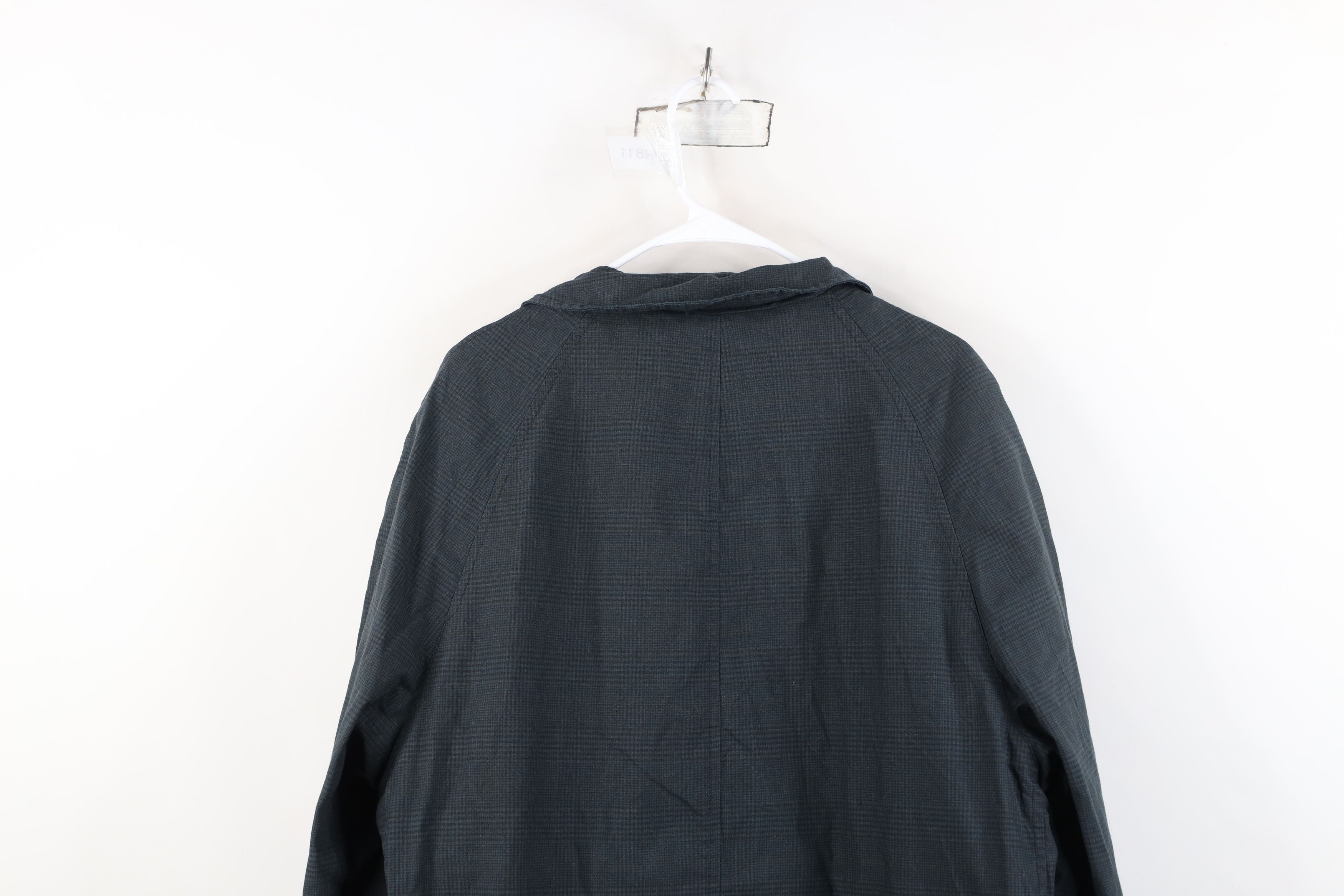 Vintage Vintage 50s Streetwear Trench Coat Rain Jacket Plaid USA Size US XXL / EU 58 / 5 - 15 Thumbnail