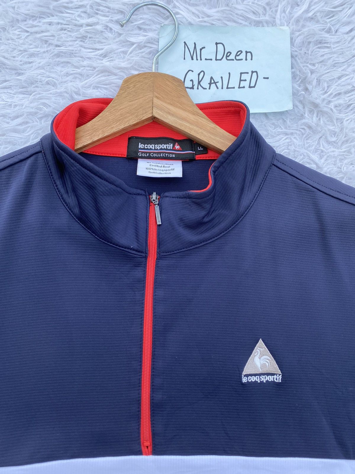 Le Coq Sportif Rare Vintage Le Coq Sportif Colour Block Shirt Size US L / EU 52-54 / 3 - 8 Thumbnail