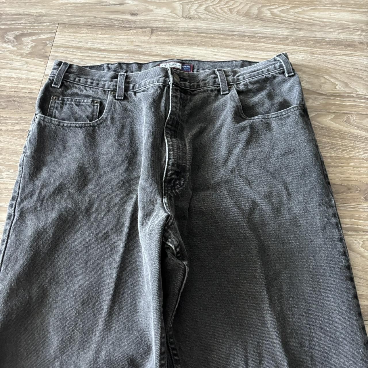 Japanese Brand Crazy Vintage Y2K/2000s Black Grunge Skater Essential Denim Jeans! 36x31 Size US 36 / EU 52 - 5 Thumbnail