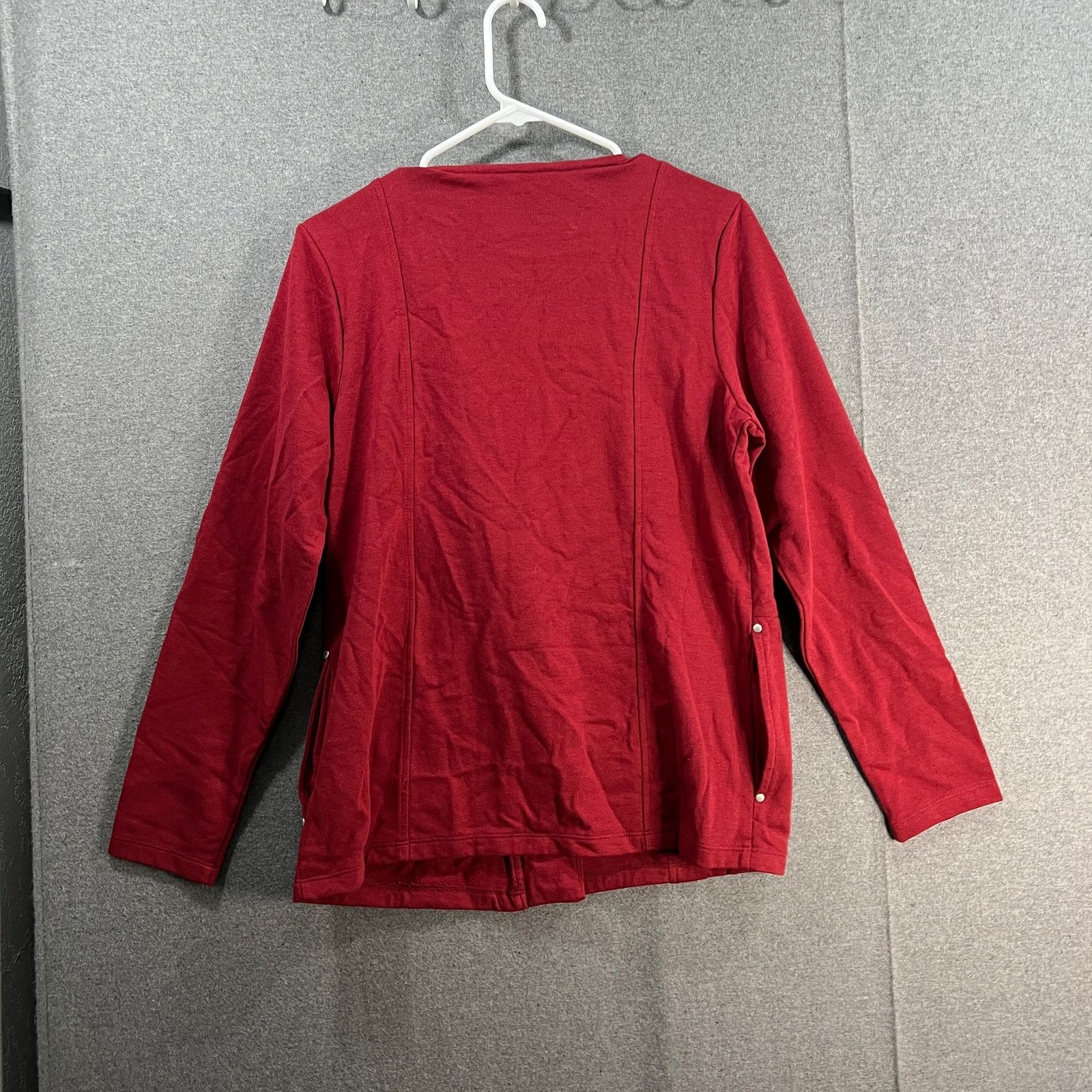 Other Sport Savvy French Terry Long Sleeve Side Zip Size XS / US 0-2 / IT 36-38 - 2 Thumbnail