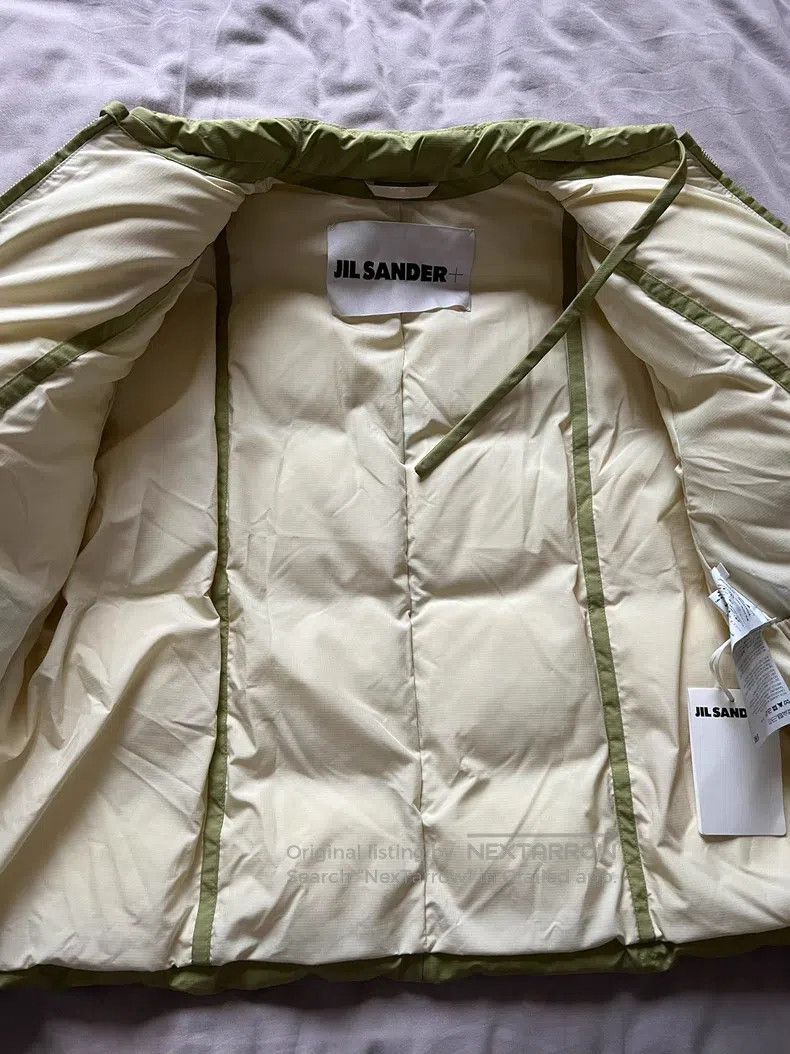 Jil Sander Jil Sander Avocado green down jacket goose down jacket Size XS / US 0-2 / IT 36-38 - 3 Thumbnail