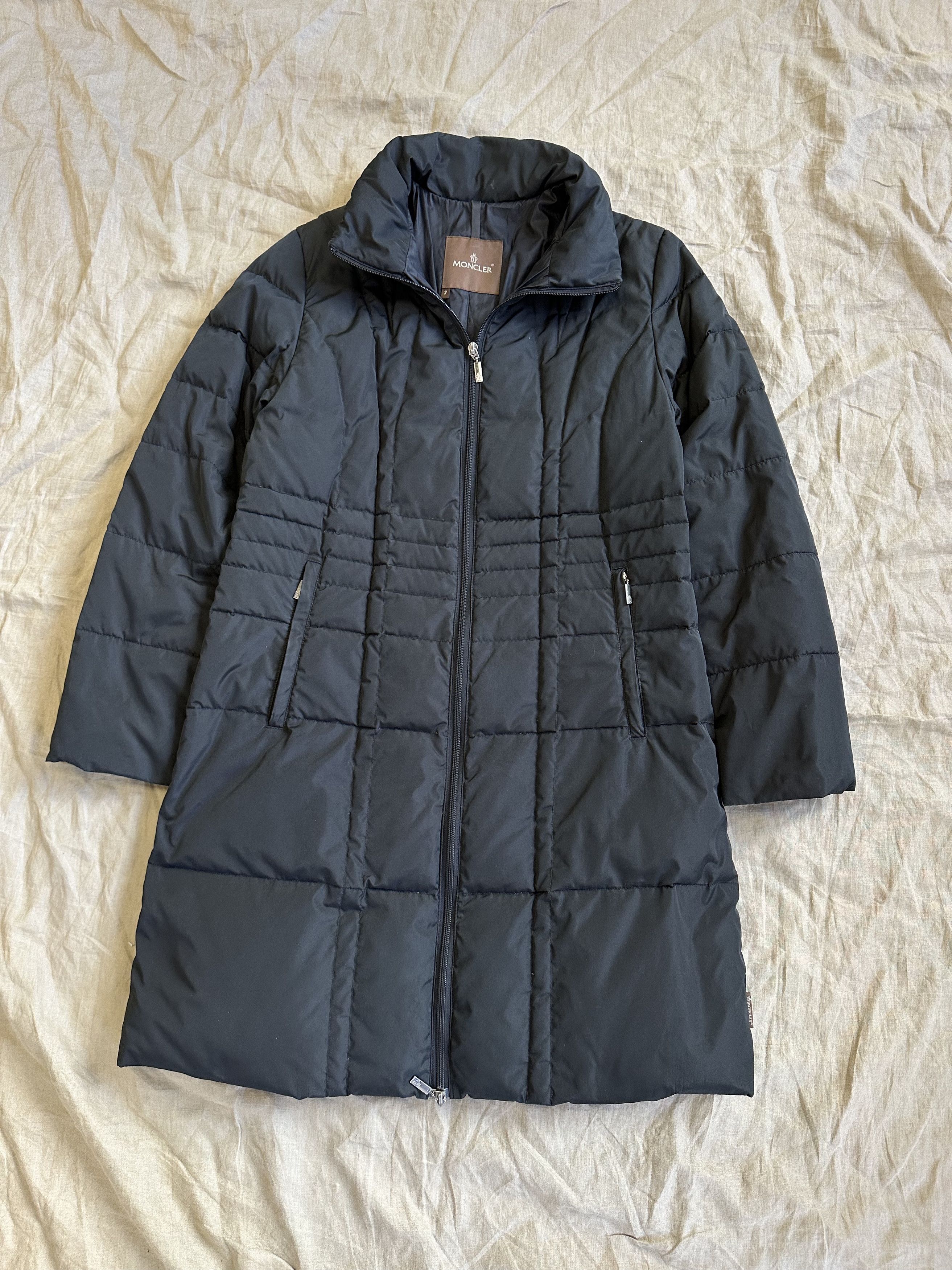 Moncler Moncler Vintage Quilted Down Puffer Long Jacket Coat 6772AC Size M / US 6-8 / IT 42-44 - 1 Thumbnail