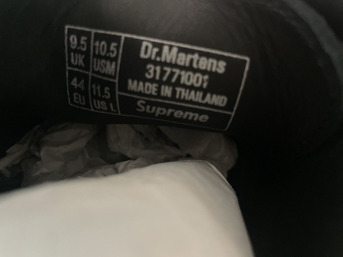 Dr. Martens × Supreme Dr Martens X Supreme Ramsey Creepers Size US 10.5 / EU 43-44 - 7 Thumbnail