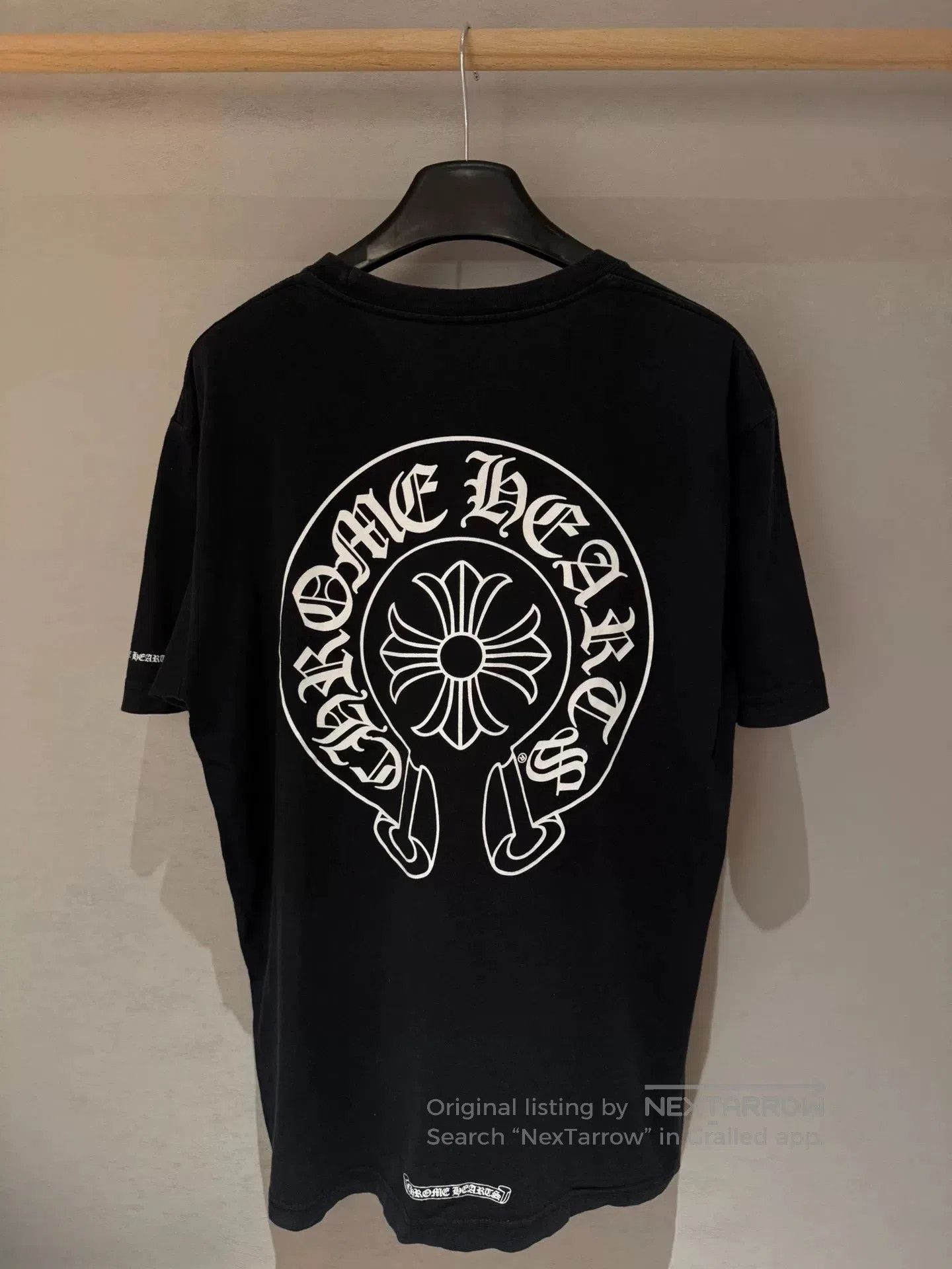 Chrome Hearts Chrome Hearts Black Crewneck Short Sleeve Tee. Size US L / EU 52-54 / 3 - 1 Thumbnail