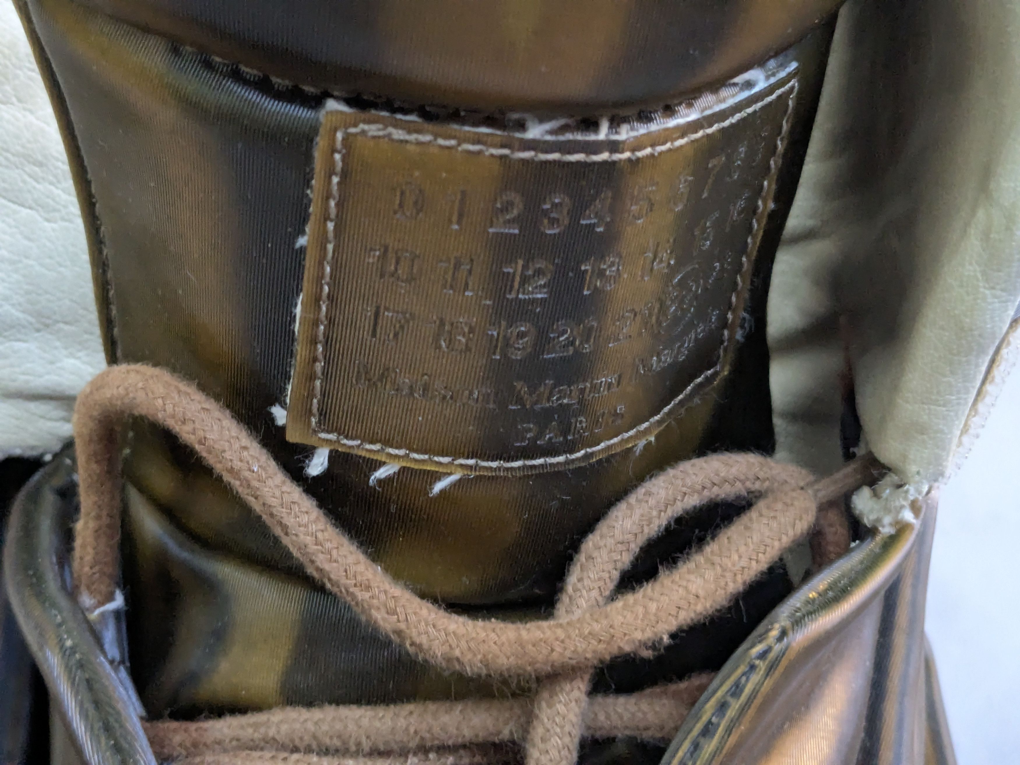 Maison Margiela Maison Margiela Future Gold 13 46 High Tops Size US 13 / EU 46 - 7 Thumbnail