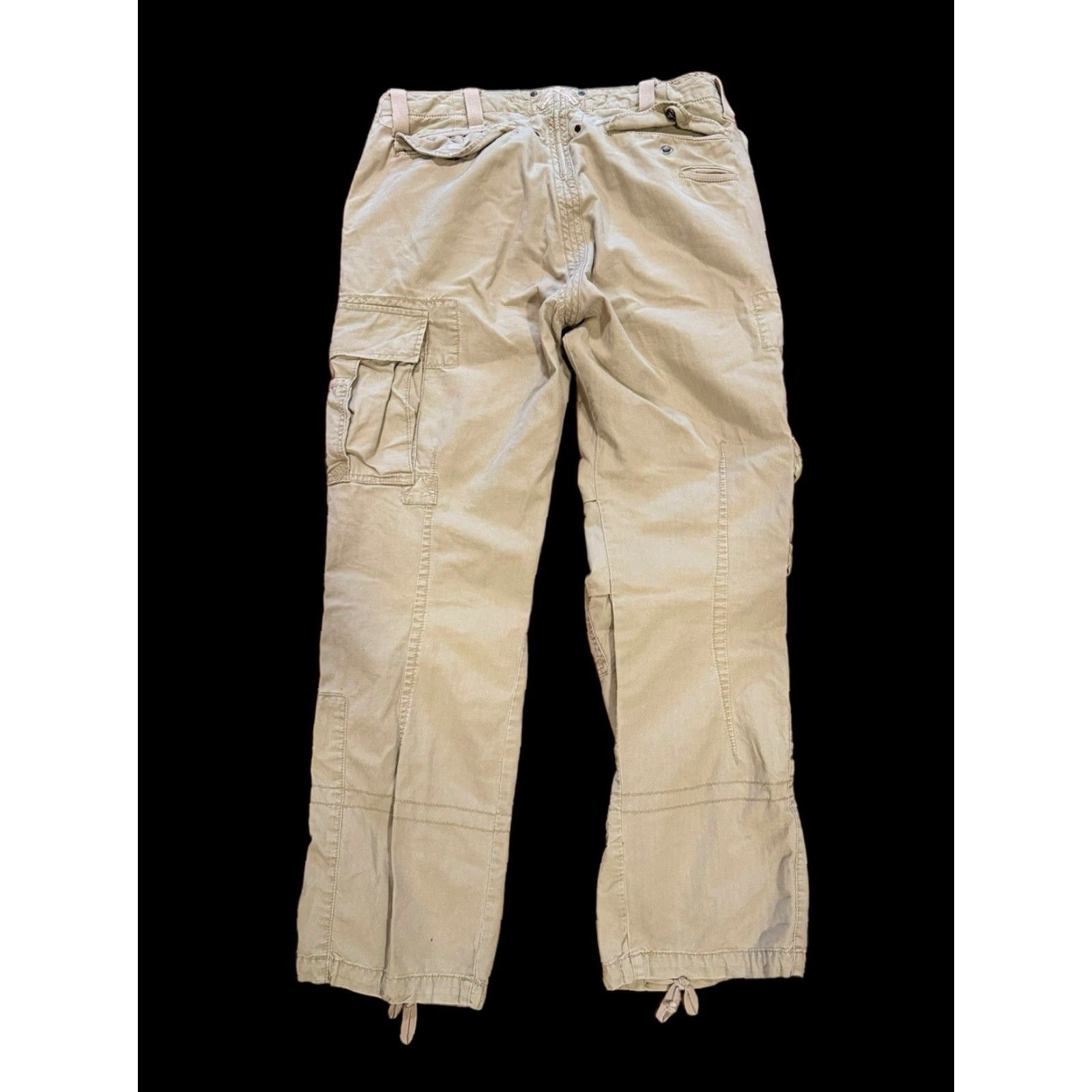 Polo Ralph Lauren VINTAGE Polo Ralph Lauren Paratrooper Cargo Pants Men 36x32 Beige Military Slim Pants Mens Beige Cargo Paratrooper Vintage Polo Ralph Lauren Pullover? Size US M / EU 48-50 / 2 - 3 Thumbnail