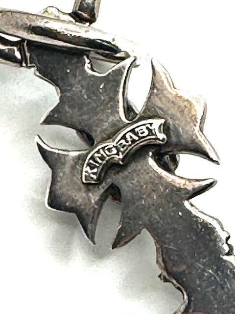 King Baby Studio KING BABY STUDIO Huge Baby Skull Cross Dagger Size ONE SIZE - 6 Thumbnail