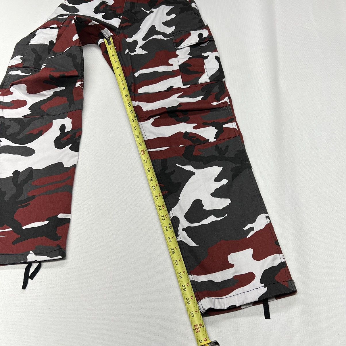Rothco Rothco Pants Red Camo Cargo BDU Baggy Tactical Utility Y2K Size US 28 / EU 44 - 17 Thumbnail