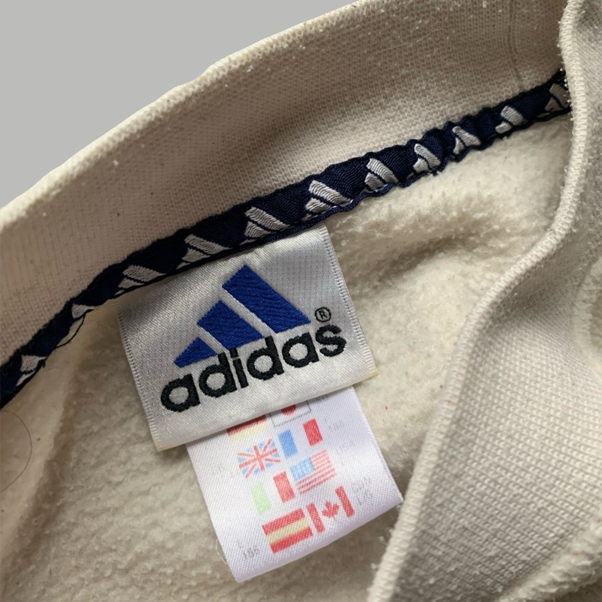 Adidas × Vintage VERY RARE 1999s Vintage Fleece Adidas Oversize Sweatshirt Size US M / EU 48-50 / 2 - 4 Thumbnail