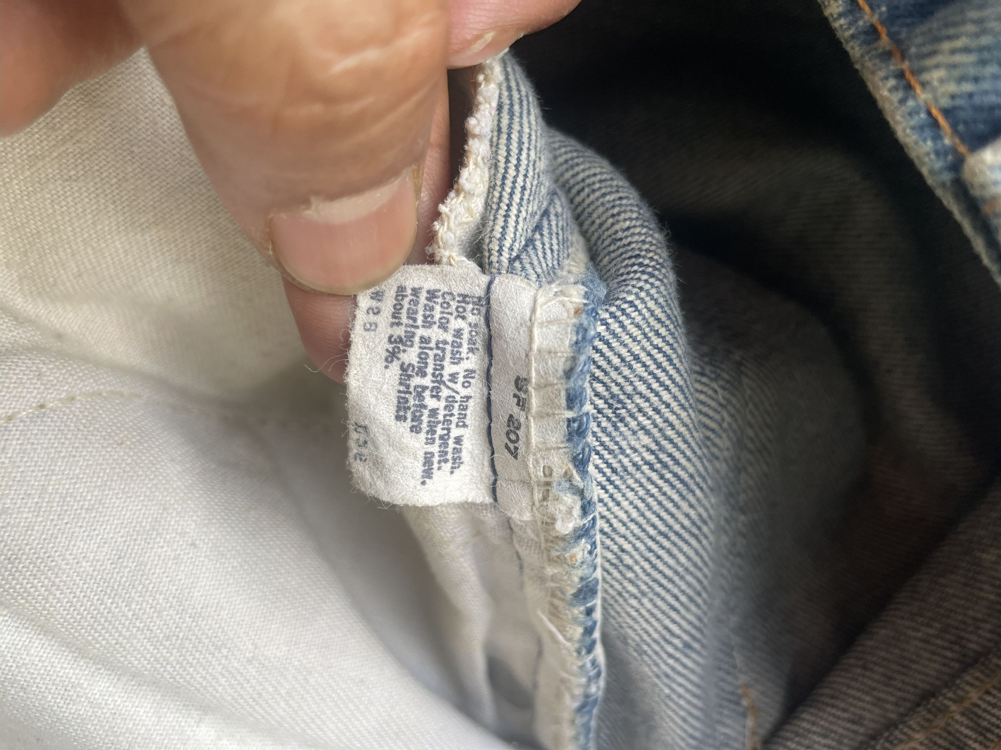 Levi's Vintage 1979 Levis 517 Orange Tab Size US 28 / EU 44 - 8 Thumbnail