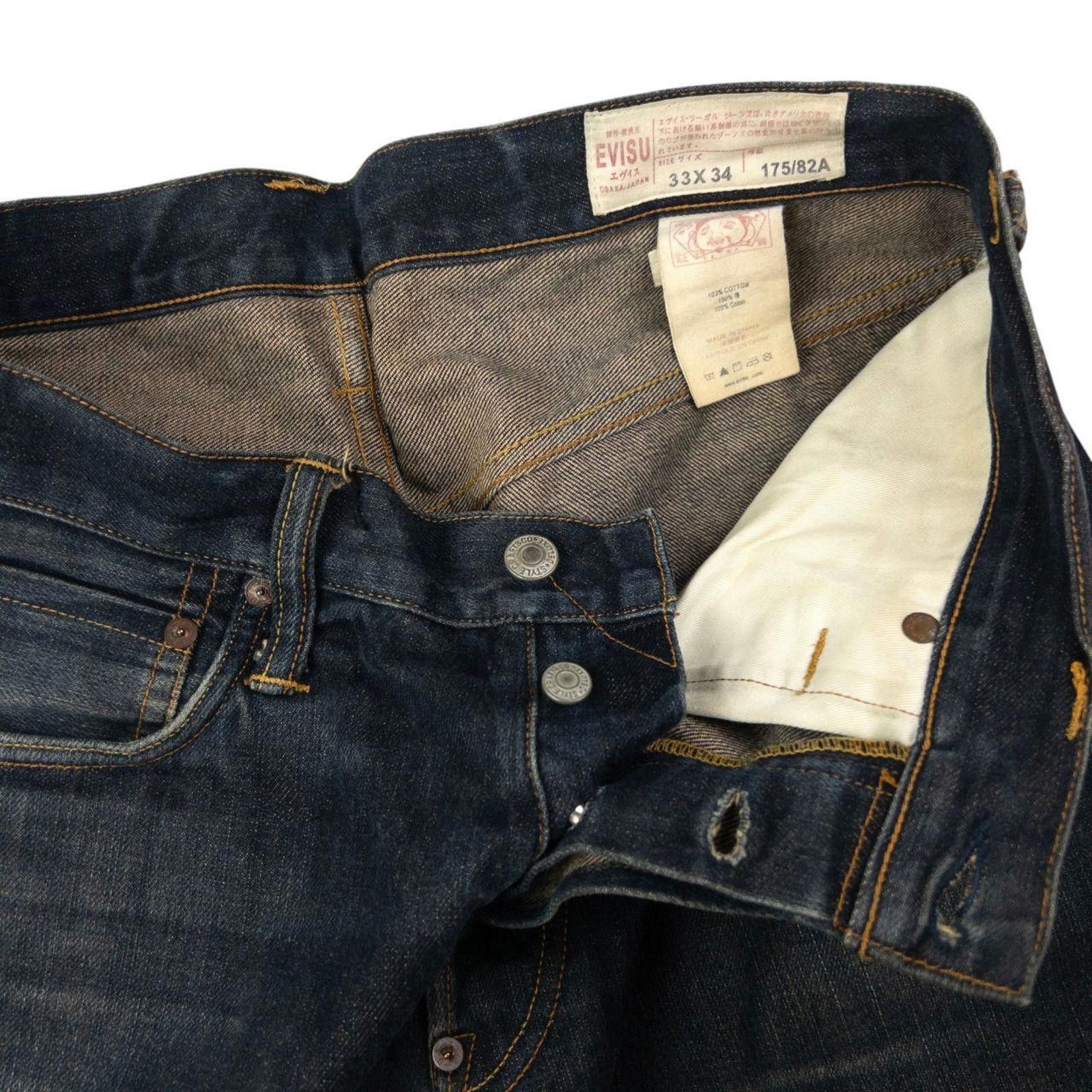 Evisu Vintage Evisu Daicock Japanese Denim Jeans Size W34 Size US 34 / EU 50 - 6 Thumbnail