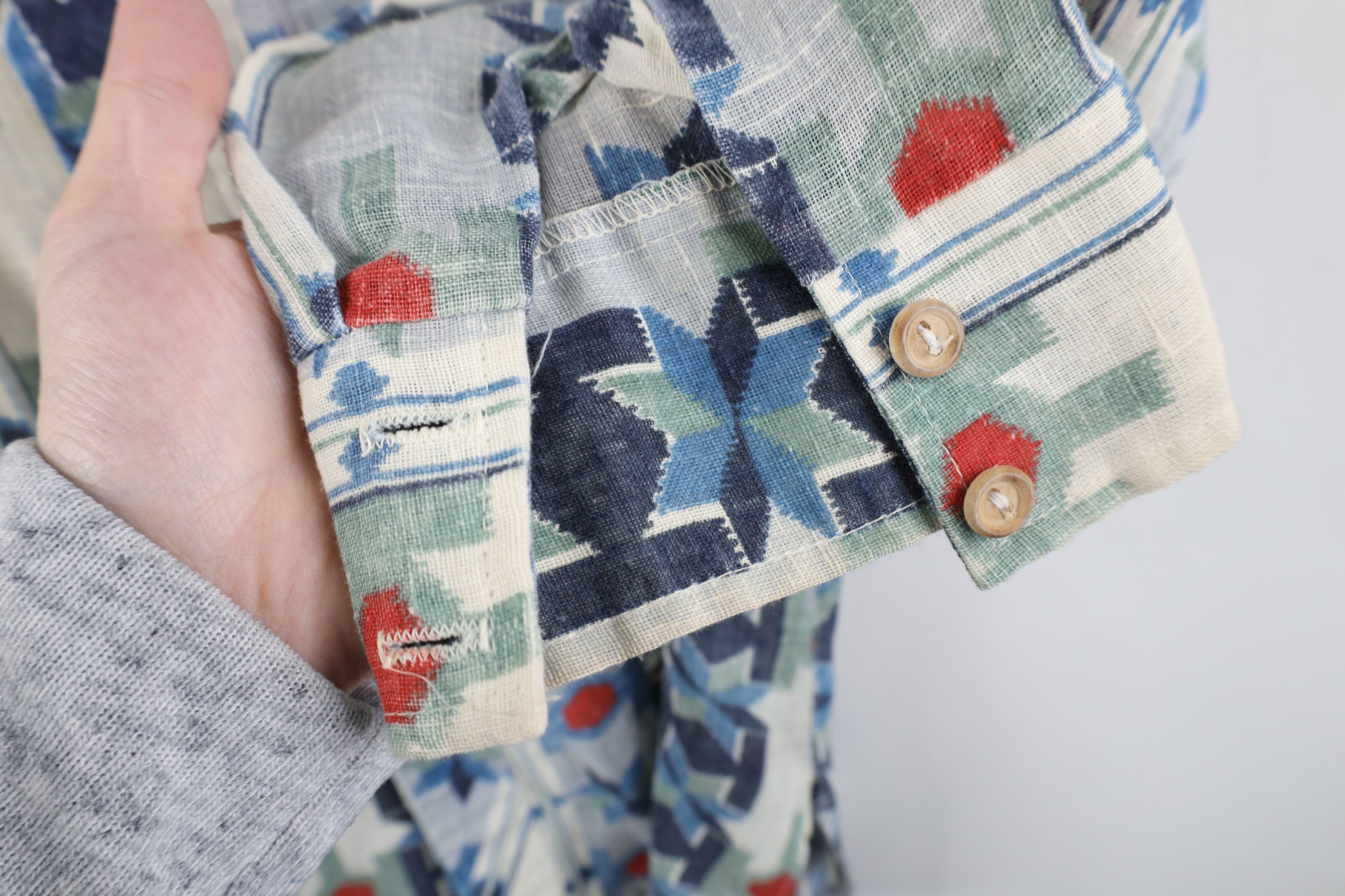 Vintage Vintage 70s Streetwear Southwestern Fiesta Button Shirt USA Size US L / EU 52-54 / 3 - 5 Thumbnail
