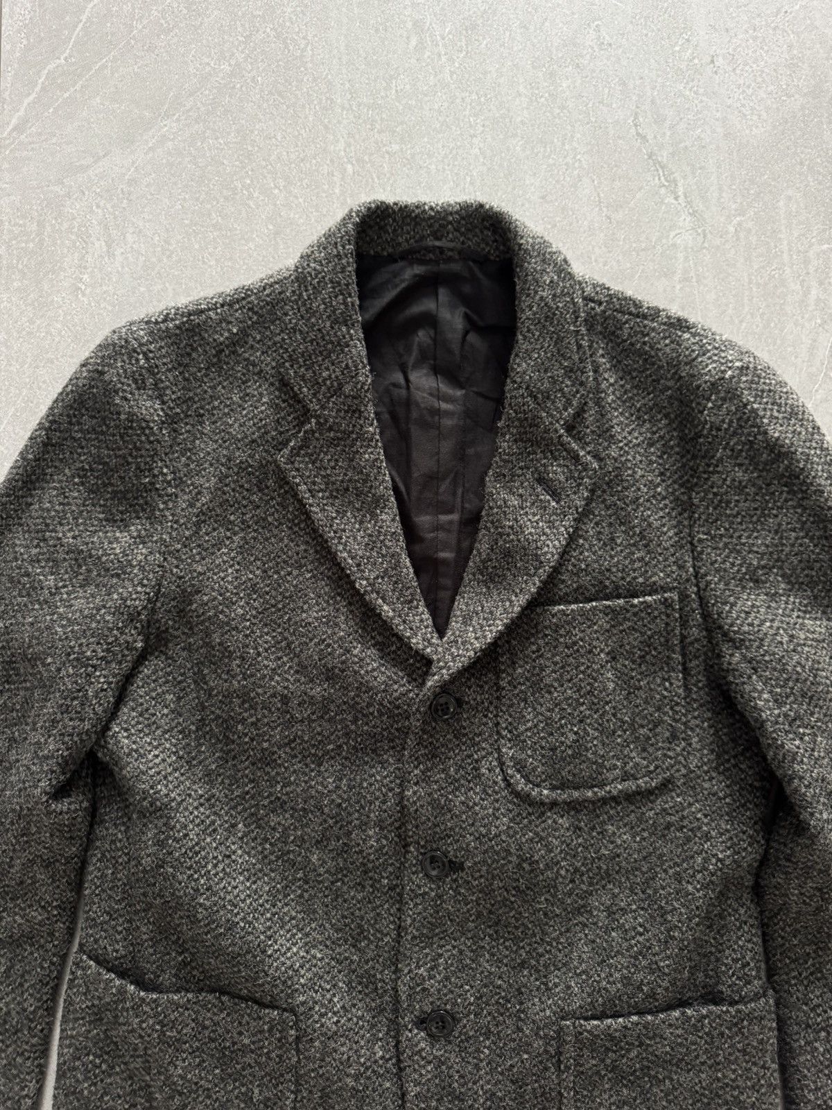 CABANE de ZUCCa Cabane De Zucca x Harris Tweed Blazer Size 38S - 4 Thumbnail
