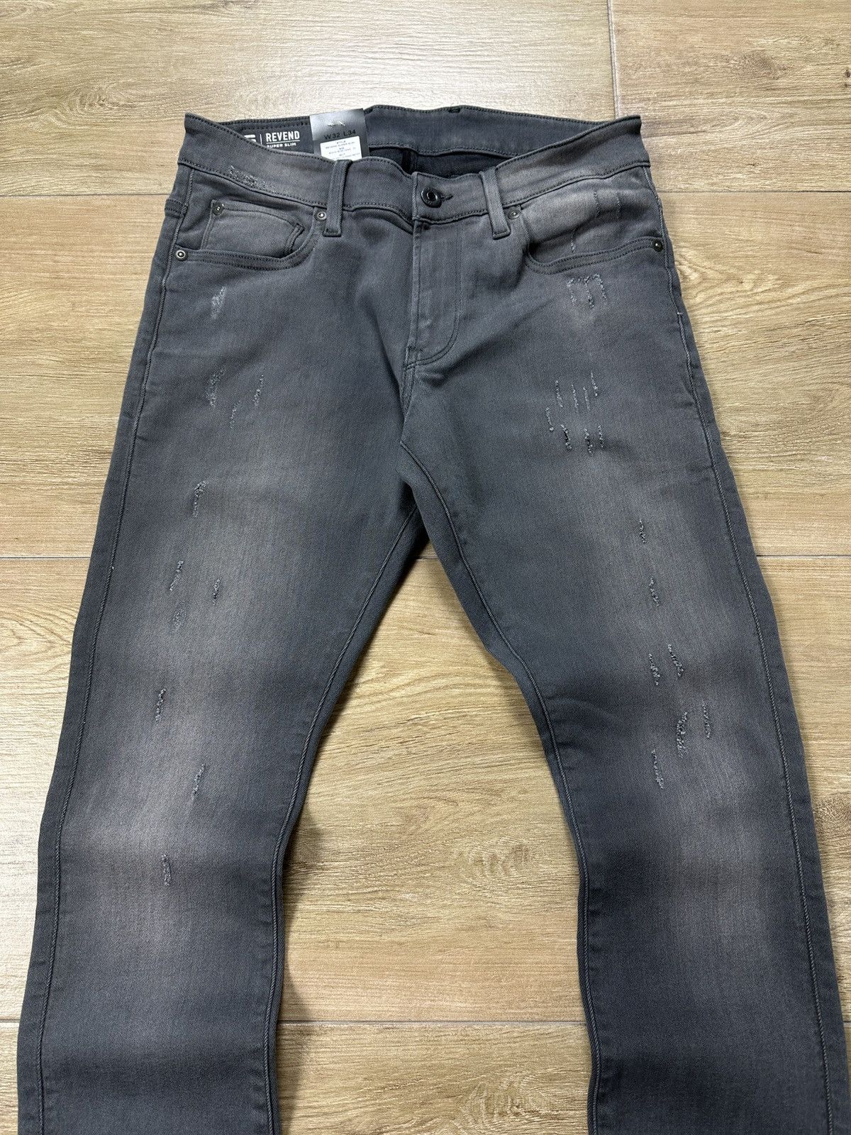 G-Star NEW🏷️ G-Star Raw Revend Super Slim Denim Jeans Size US 32 / EU 48 - 2 Thumbnail