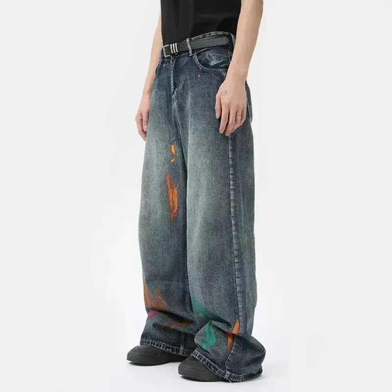 Japanese Brand Casual Graffiti Jeans Size US 32 / EU 48 - 2 Thumbnail