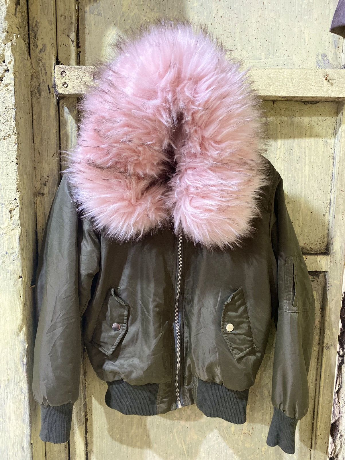 If Six Was Nine × Le Grande Bleu (L.G.B.) vintage Rare Fur jacket Size US S / EU 44-46 / 1 - 1 Thumbnail