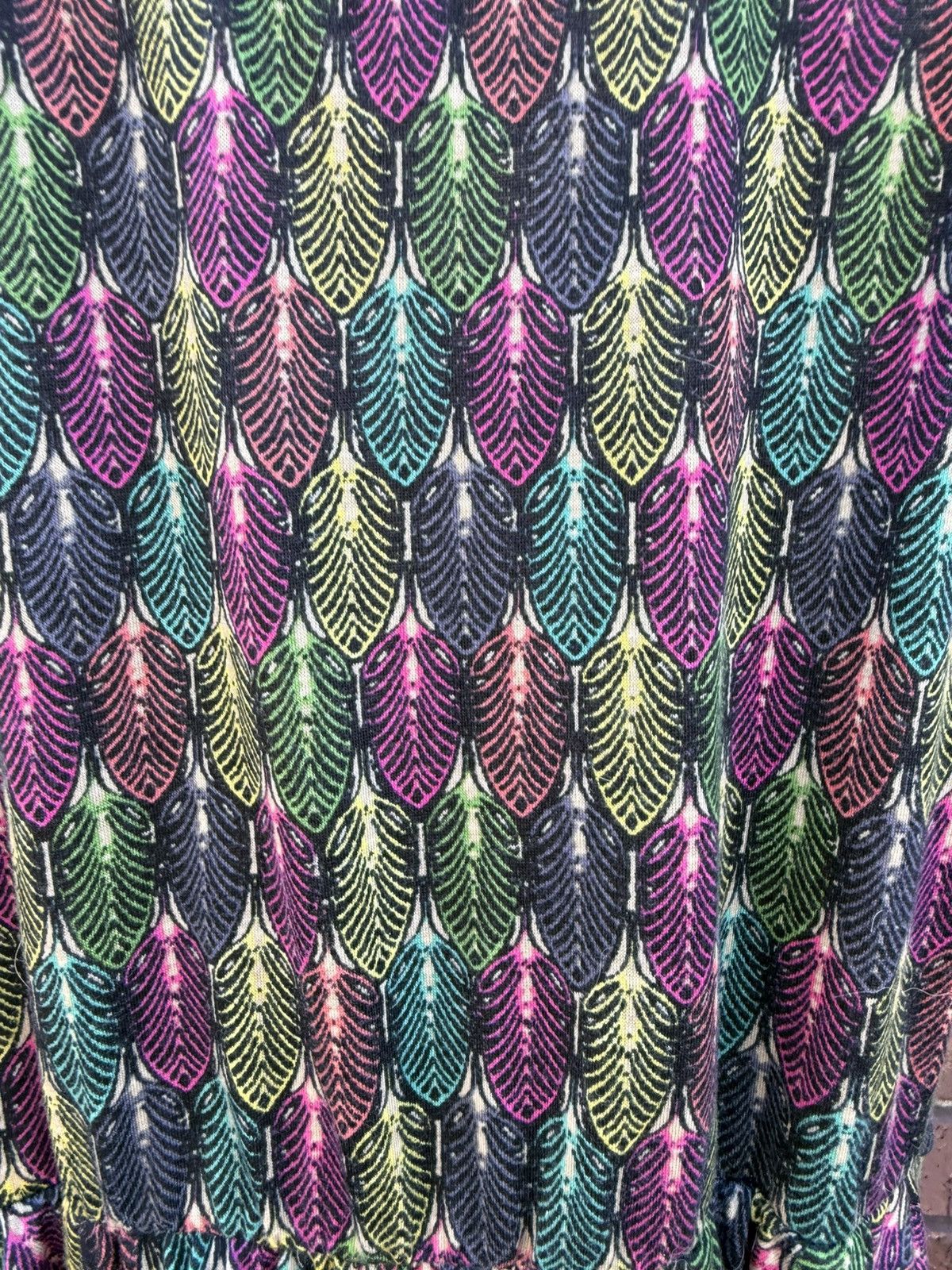 Other Xhilaration Tank Dress Tiered Layer Leaf Feather A-line Size XS / US 0-2 / IT 36-38 - 7 Thumbnail