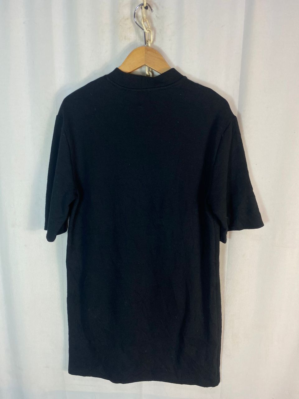 Zara Zara black plain blouse/dress shirt Size M / US 6-8 / IT 42-44 - 8 Thumbnail