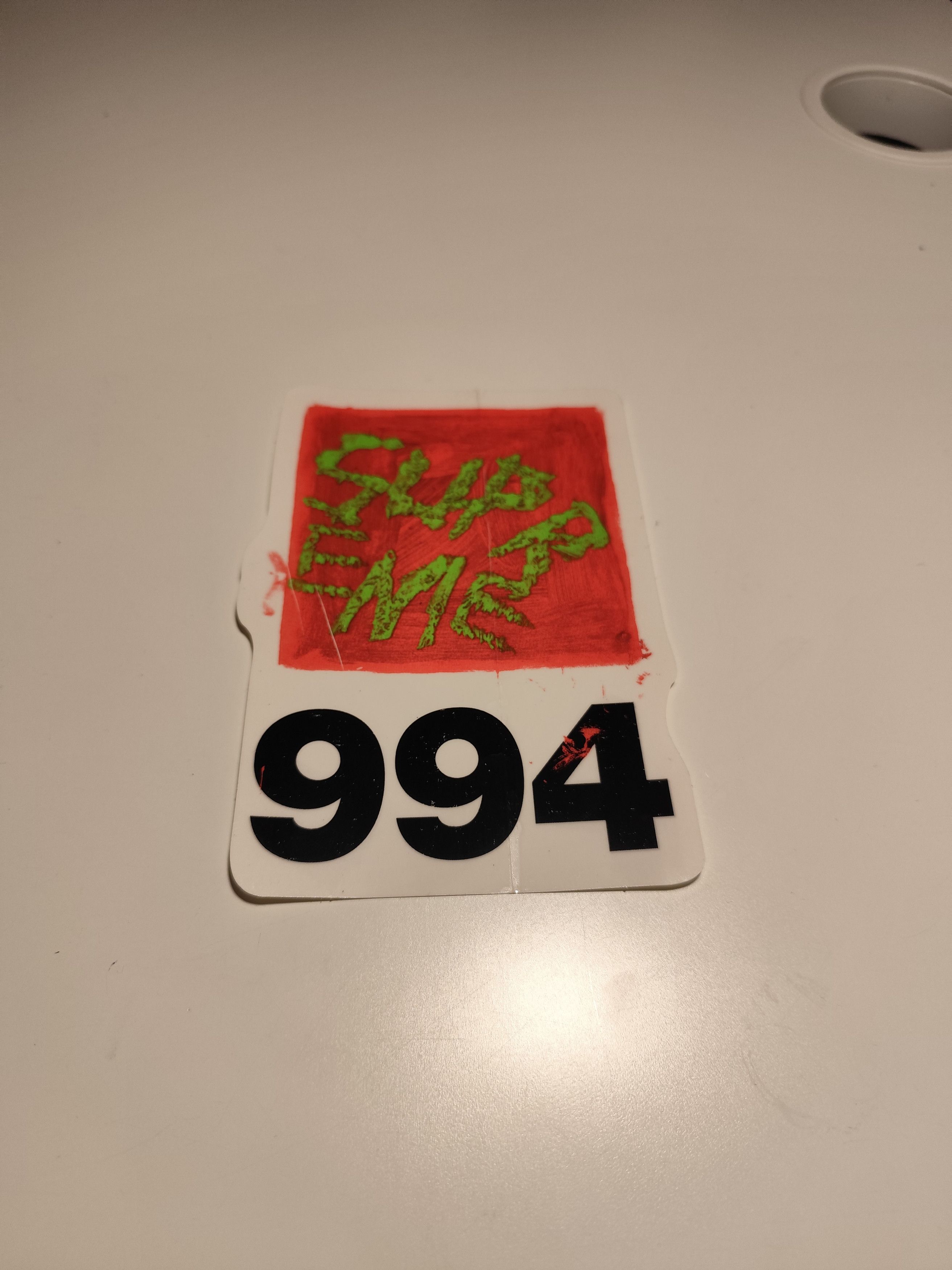 Supreme Supreme 994 sticker Size ONE SIZE - 1 Thumbnail