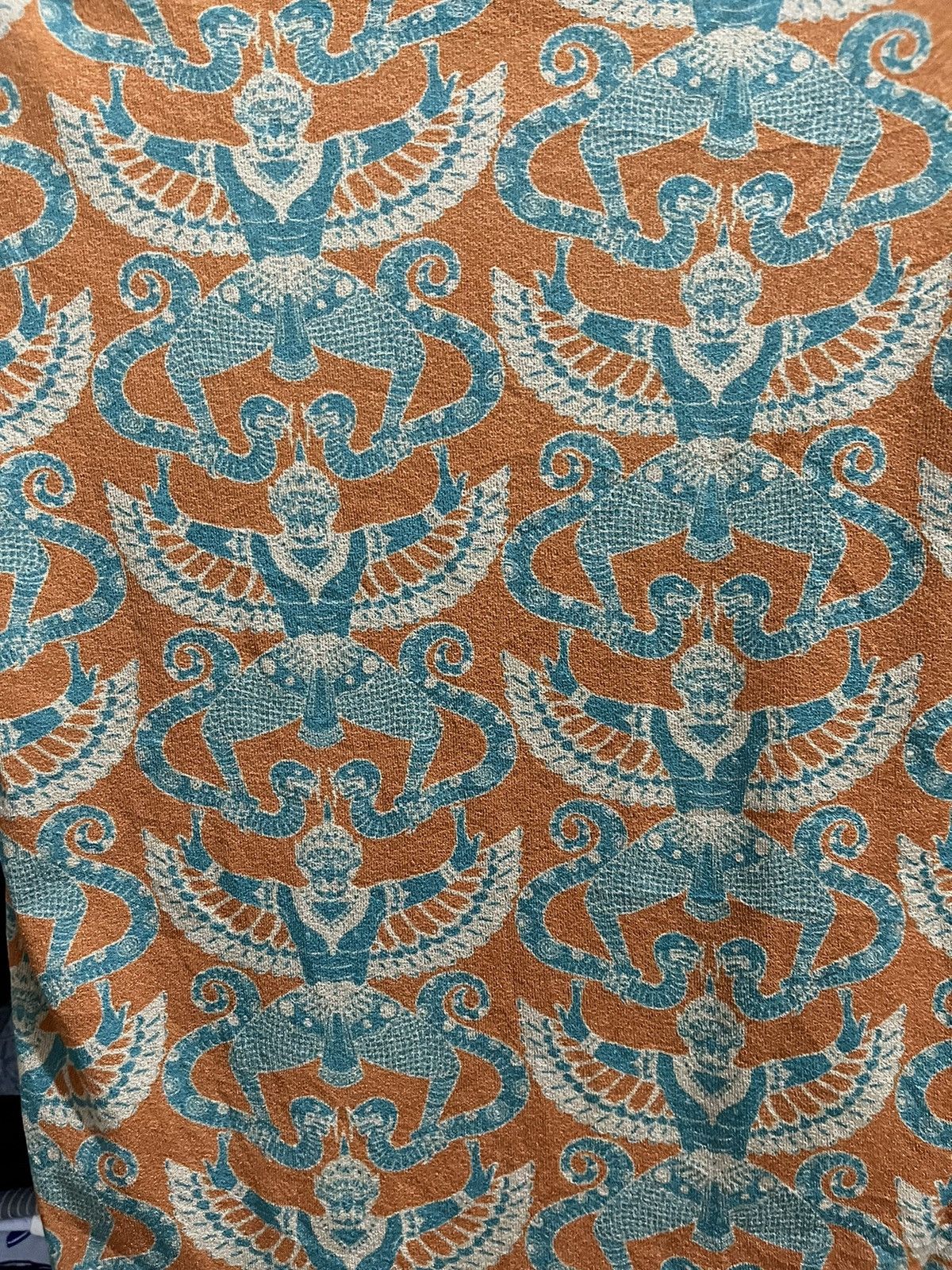 Japanese Brand 💸BINDINGOFFER💸Mashmania bali traditional printed mesh top Size S / US 4 / IT 40 - 4 Thumbnail
