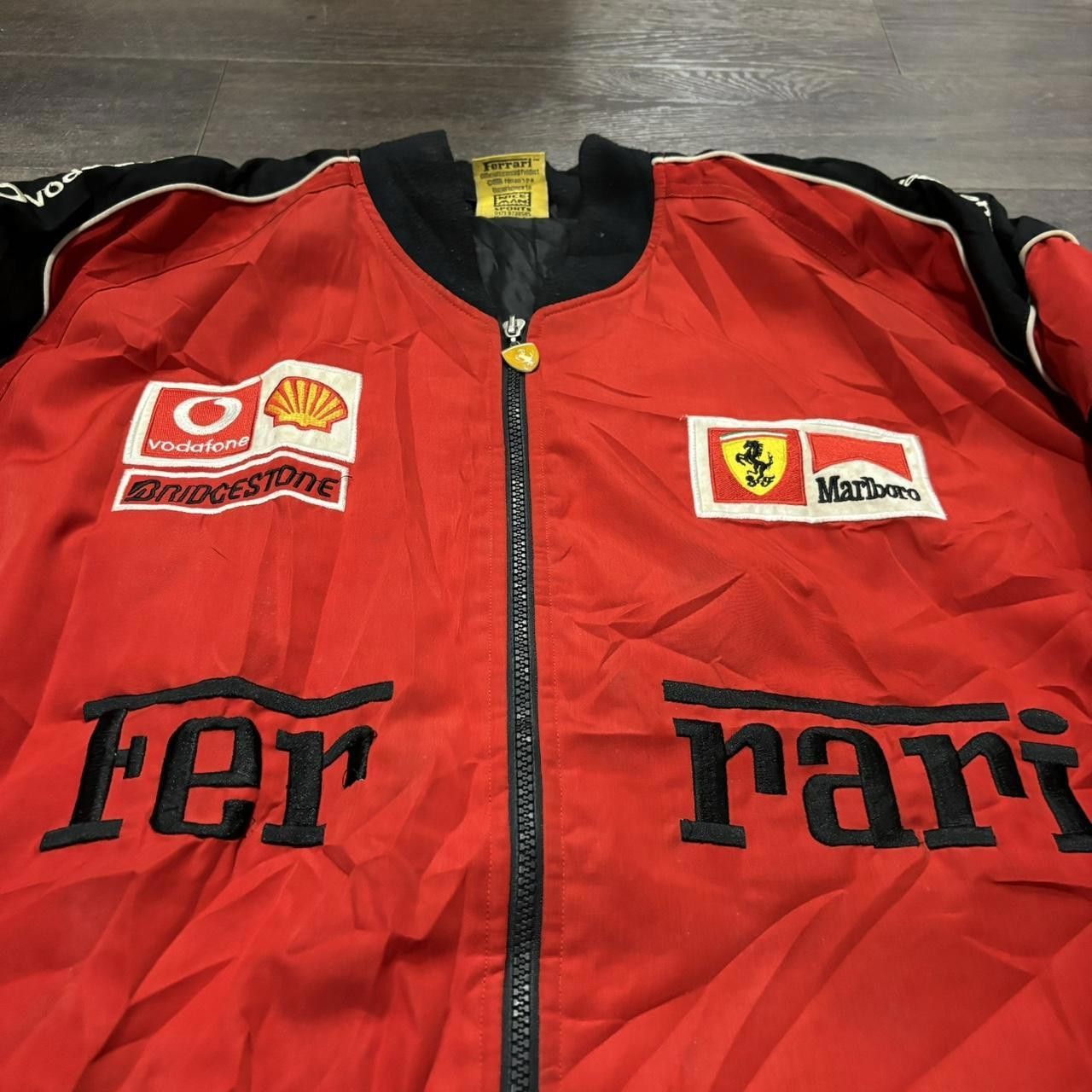 Ferrari vintage Ferrari nice man bomber jacket 1996 XXL Size US XXL / EU 58 / 5 - 1 Thumbnail